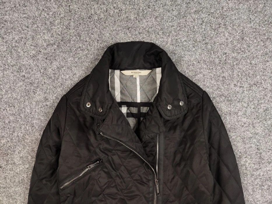Burberry Burberry London Quilted Black Nova Check Biker Jacket Size US S / EU 44-46 / 1 - 3 Thumbnail