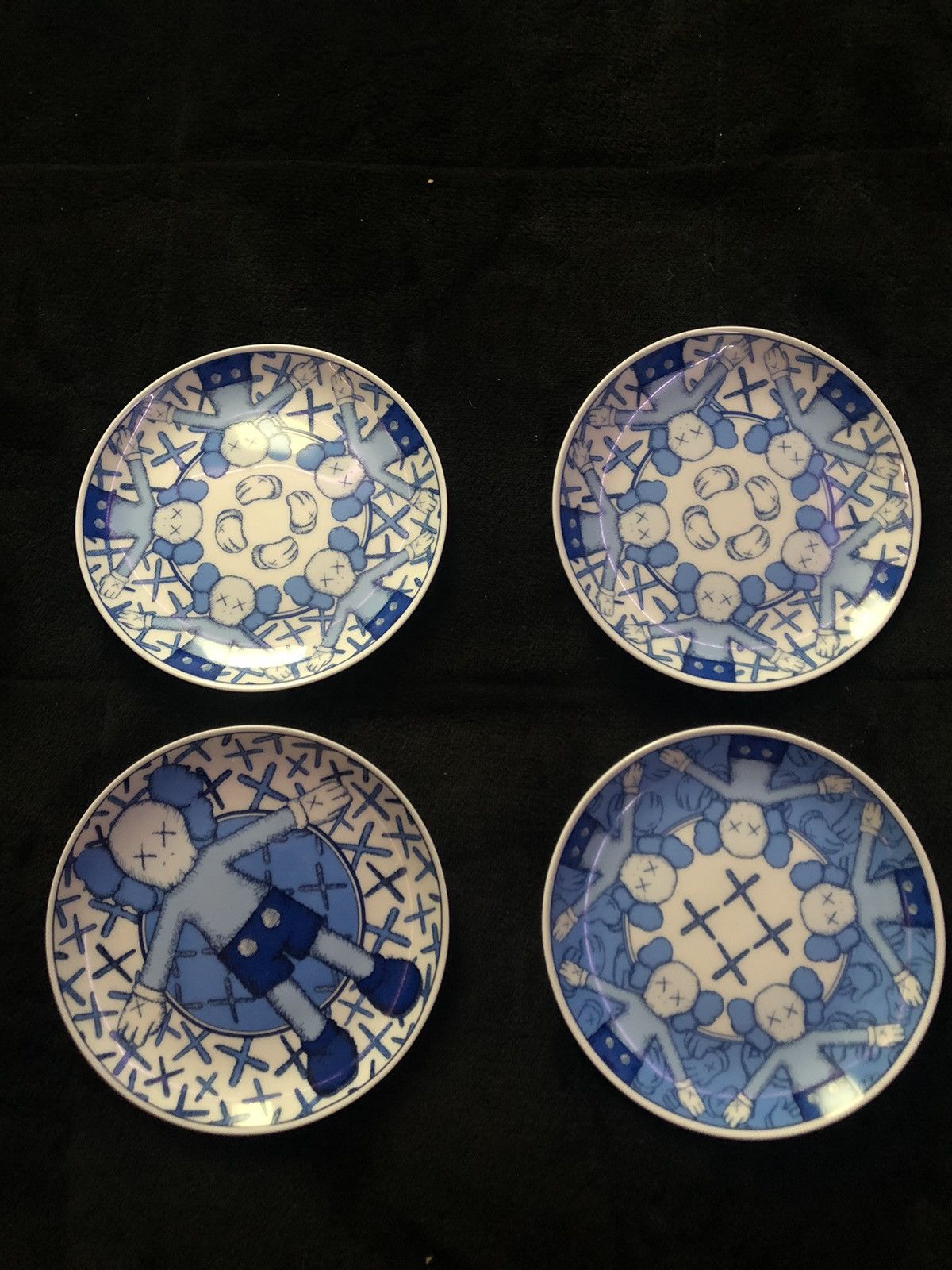 Set de 4 assiettes blanc mat Yayoi Cookplay - Arteco Boutique