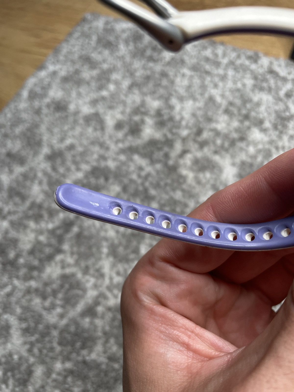 Nike × Vintage Vintage White Purple Mini Watch Swoosh Nike Size ONE SIZE - 8 Thumbnail
