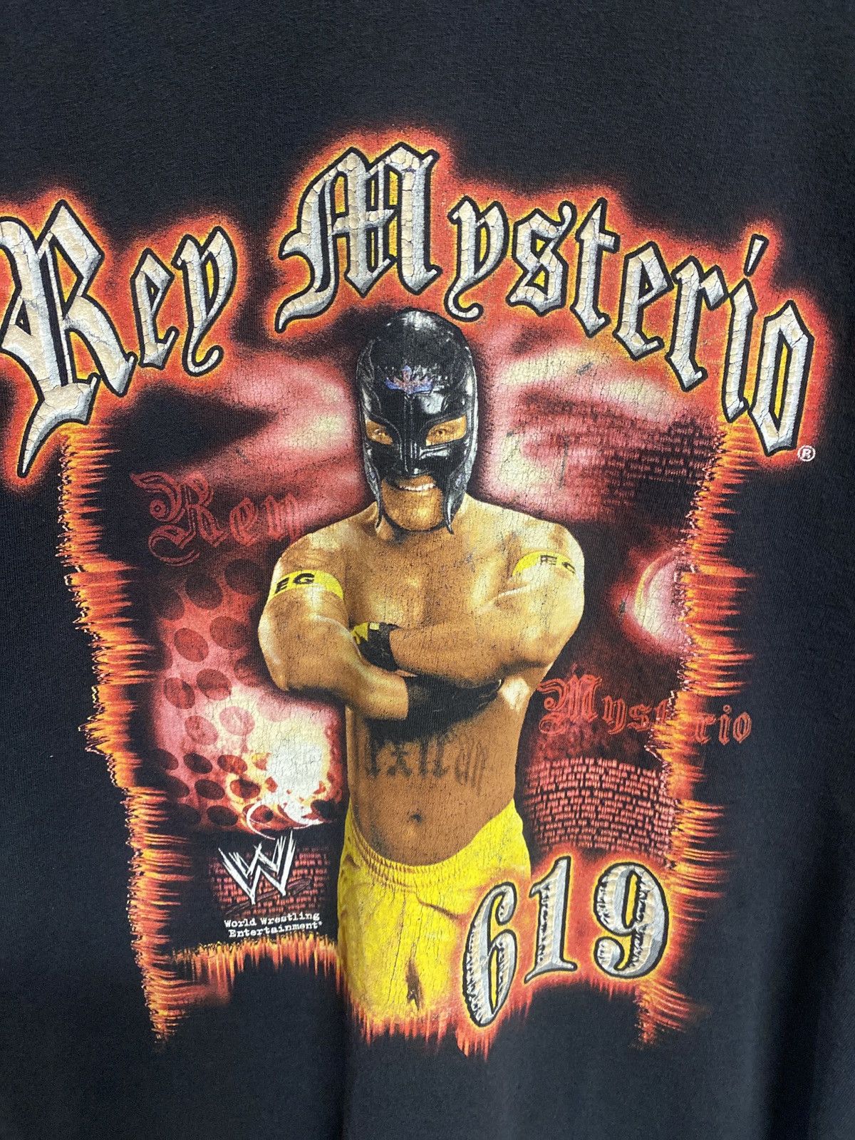 Vintage Vintage Rey Mysterio Tee Size US L / EU 52-54 / 3 - 3 Thumbnail