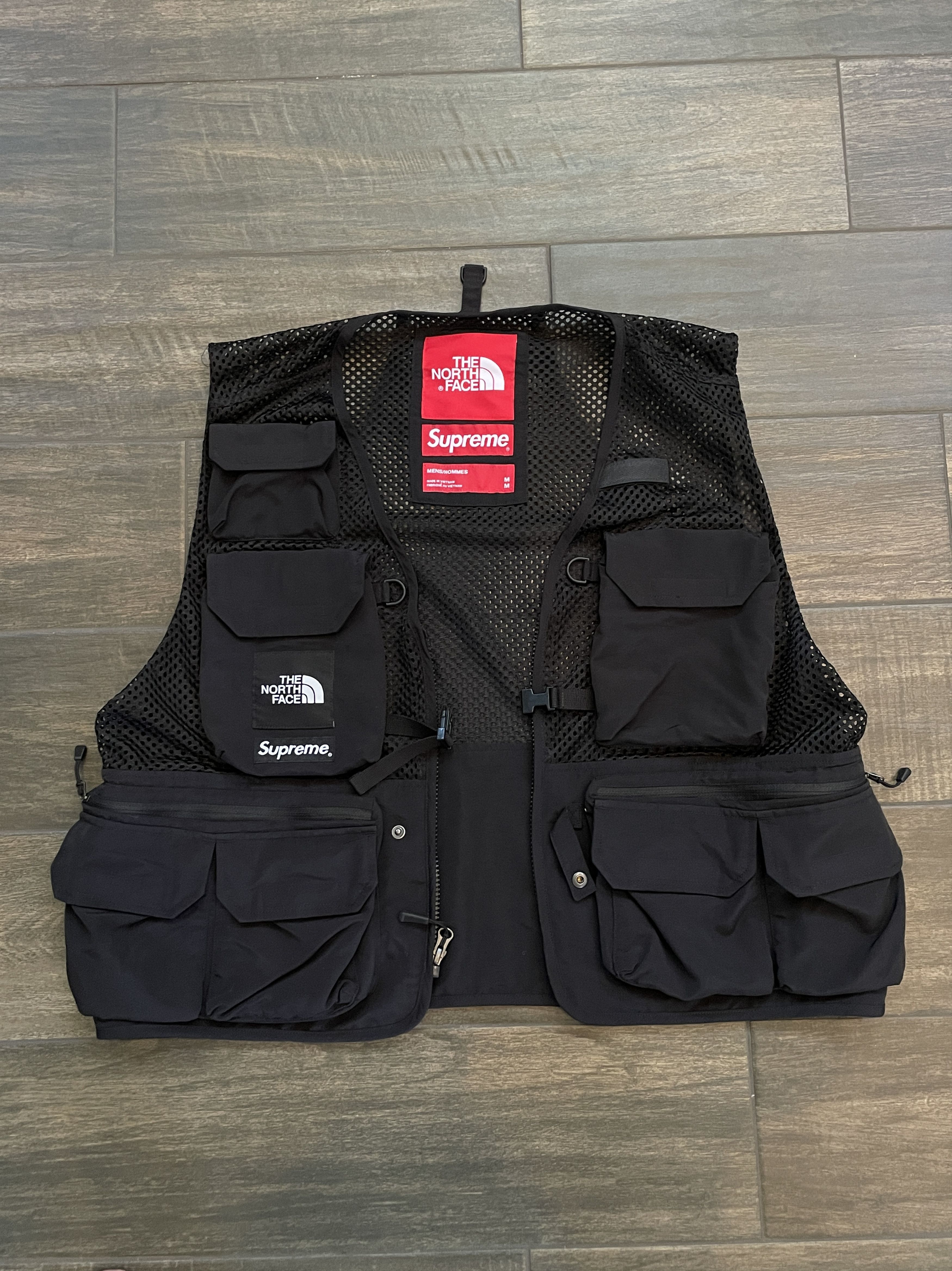 Supreme Supreme x The North Face Cargo Utility Vest Black | Grailed