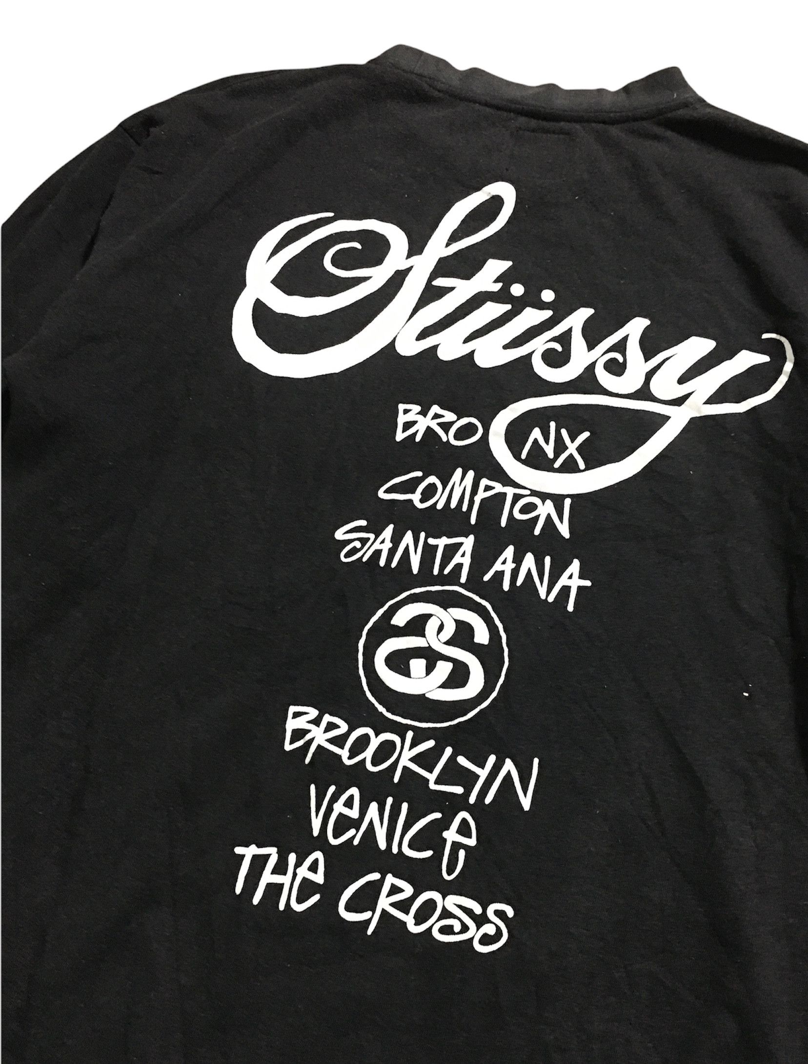 Stussy × Vintage Vintage Stussy World Tour Longsleeve Tee Size US M / EU 48-50 / 2 - 4 Thumbnail