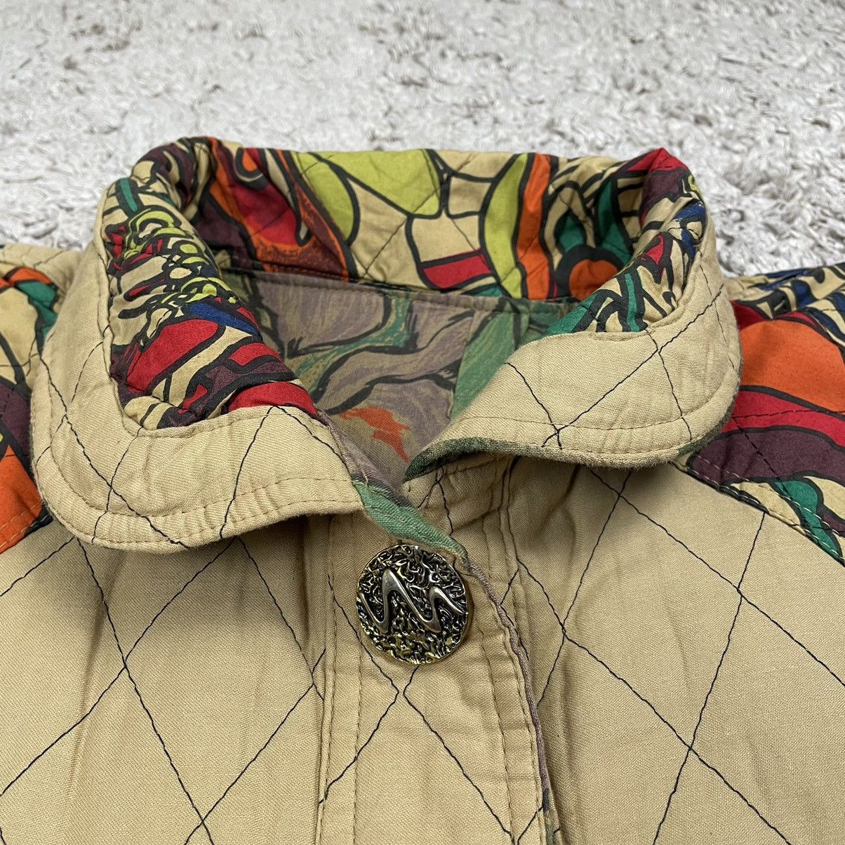 Other × Vintage Vintage Unbranded Art Design Button Jacket Size US L / EU 52-54 / 3 - 9 Thumbnail