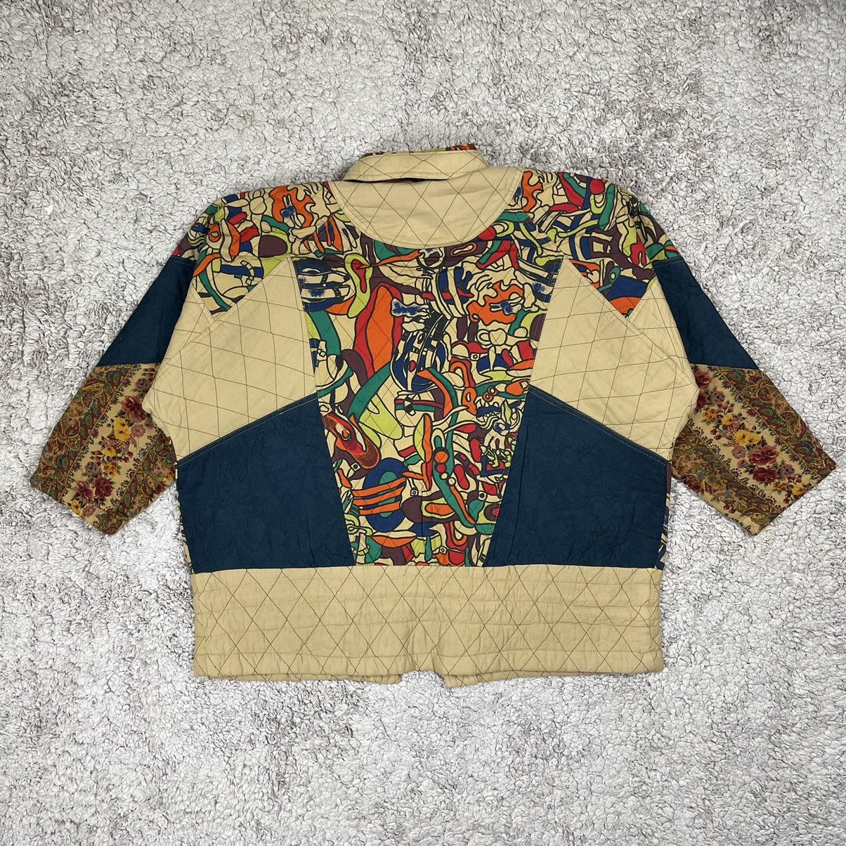Other × Vintage Vintage Unbranded Art Design Button Jacket Size US L / EU 52-54 / 3 - 2 Thumbnail