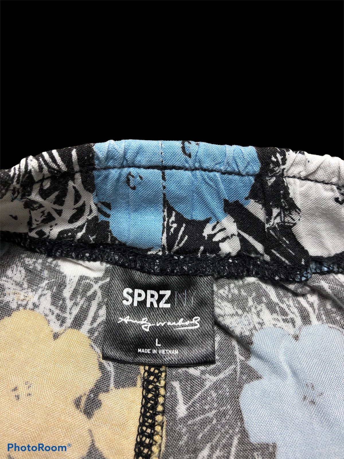 Andy Warhol FULL PRINT ANDY WARHOL FLORAL SHORTPANT Size US 34 / EU 50 - 4 Thumbnail