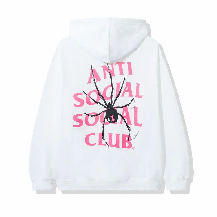 Anti social social club Bitter white hoodie