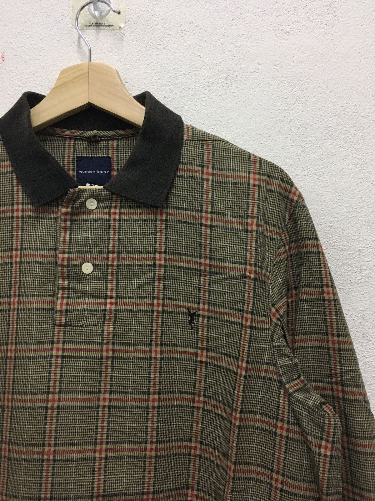Number (N)ine Number nine enfant tribble longsleeve polos shirt tartan Size US L / EU 52-54 / 3 - 2 Thumbnail