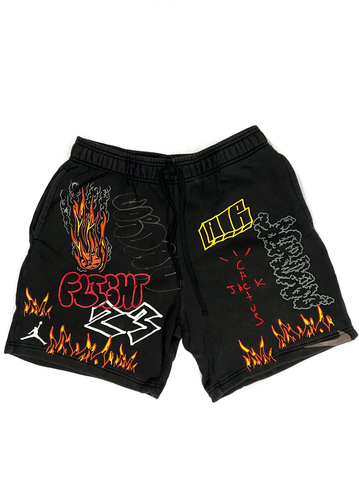 Travis Scott Travis Scott x Air Jordan MJ Fleece Shorts | Grailed