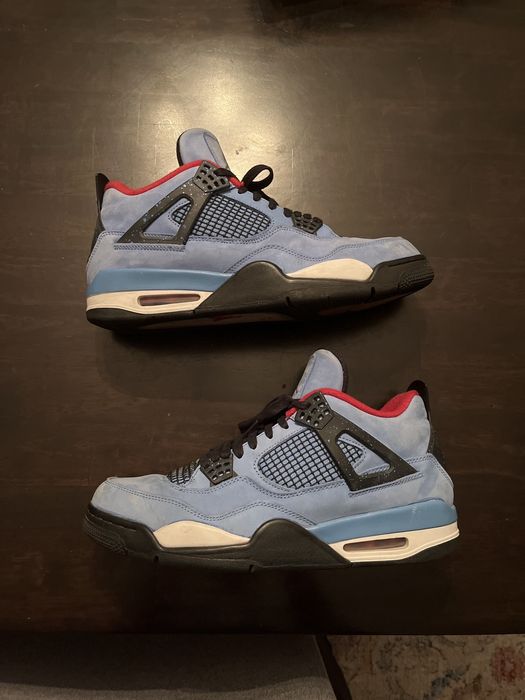 nike jordan 4 retro x travis scott cactus jack blue