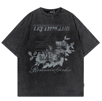 Romantic Garden Oversized T-shirt