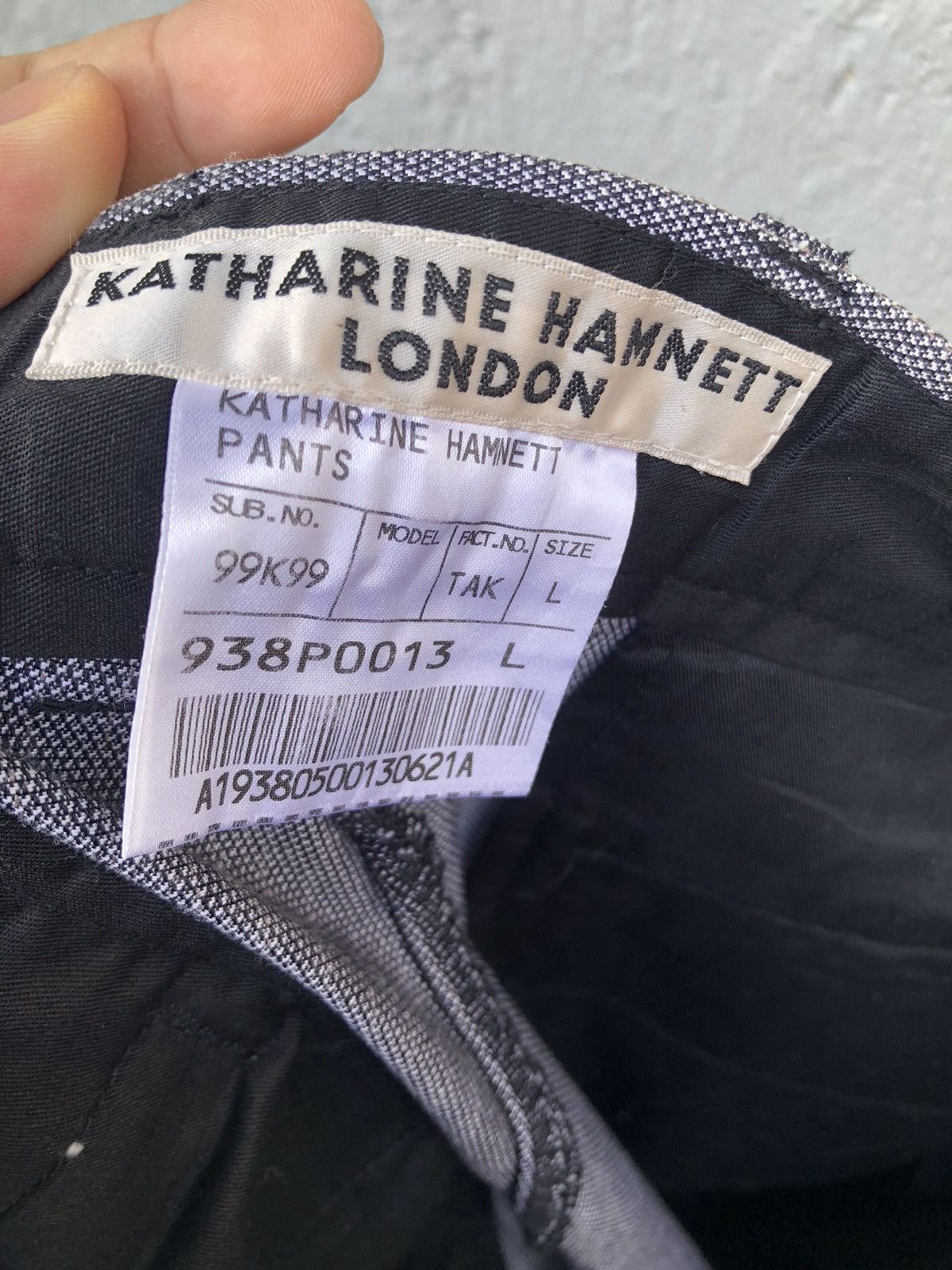 Katharine Hamnett London Katharine Hamnett London Cargo Single Pocket Pants Size US 32 / EU 48 - 6 Thumbnail