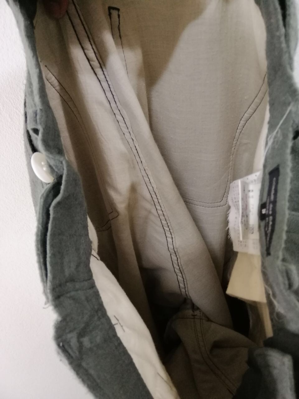 Comme des Garcons Homme Plus Comme des Garçons Homme + Trousers adjustable Baggy Design Size US 32 / EU 48 - 13 Thumbnail