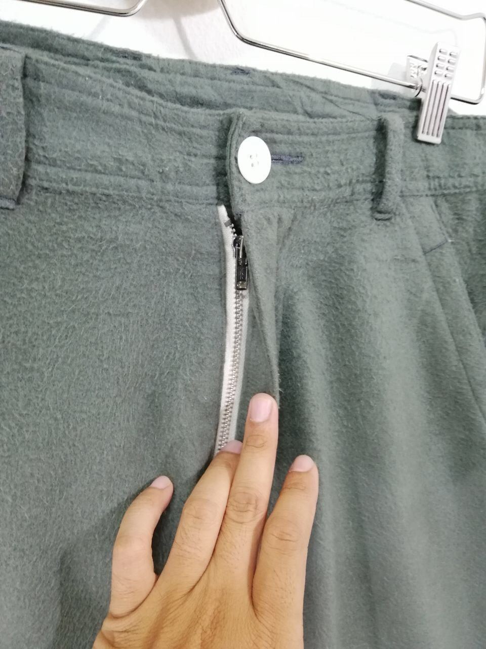 Comme des Garcons Homme Plus Comme des Garçons Homme + Trousers adjustable Baggy Design Size US 32 / EU 48 - 8 Thumbnail
