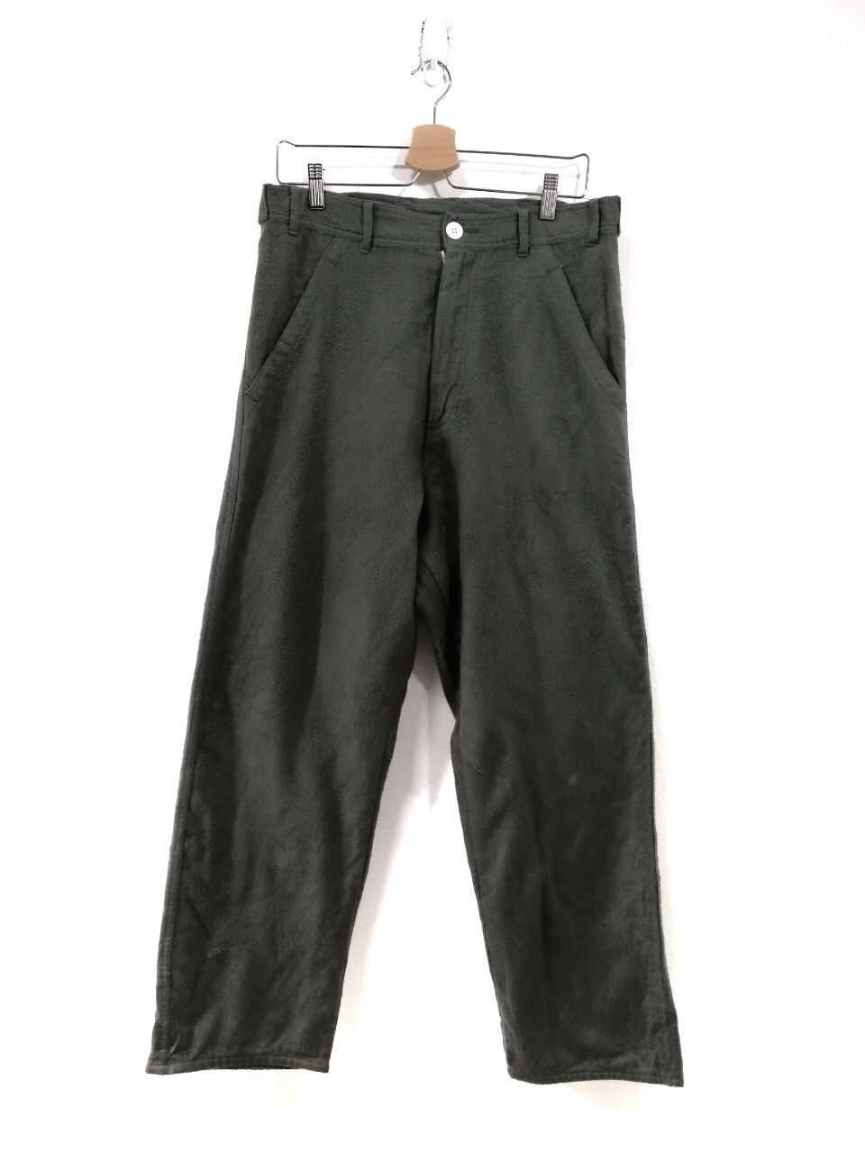 Comme des Garcons Homme Plus Comme des Garçons Homme + Trousers adjustable Baggy Design Size US 32 / EU 48 - 3 Thumbnail