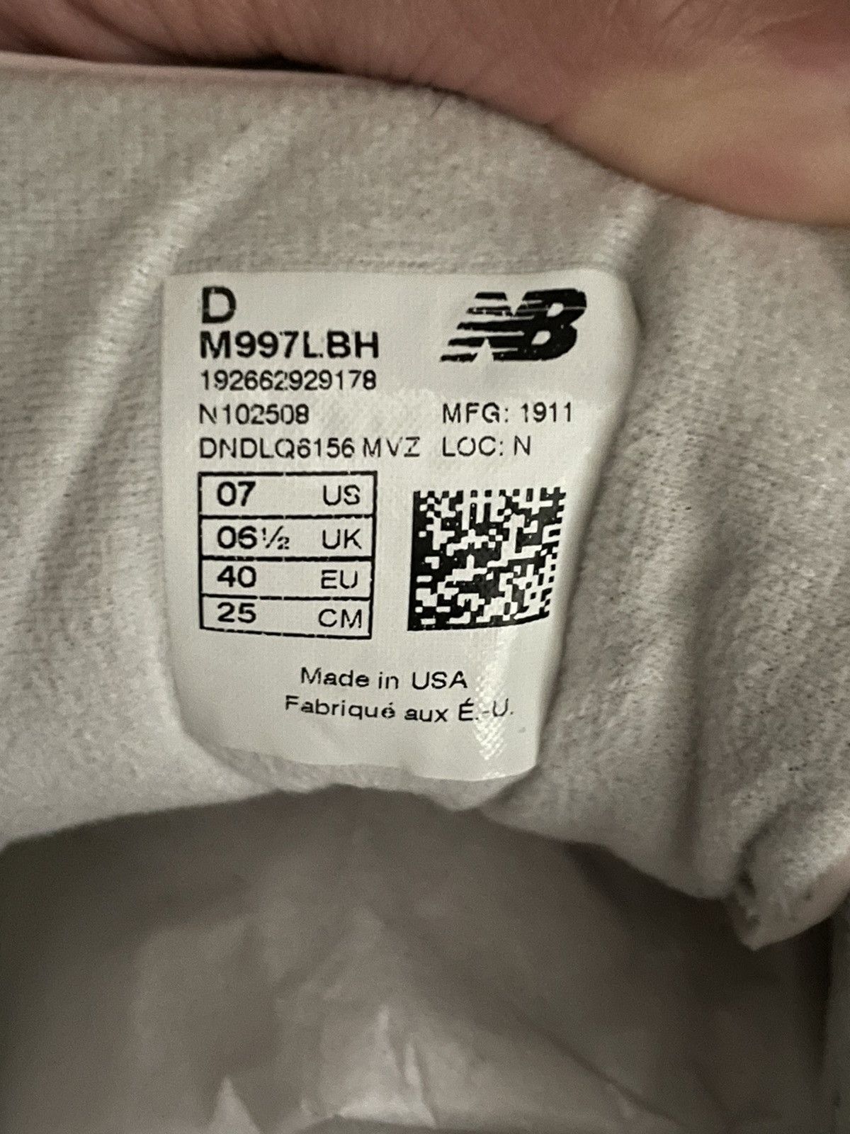 New Balance New Balance 997 Made in USA Coastal Pack Size US 7 / EU 40 - 8 Thumbnail