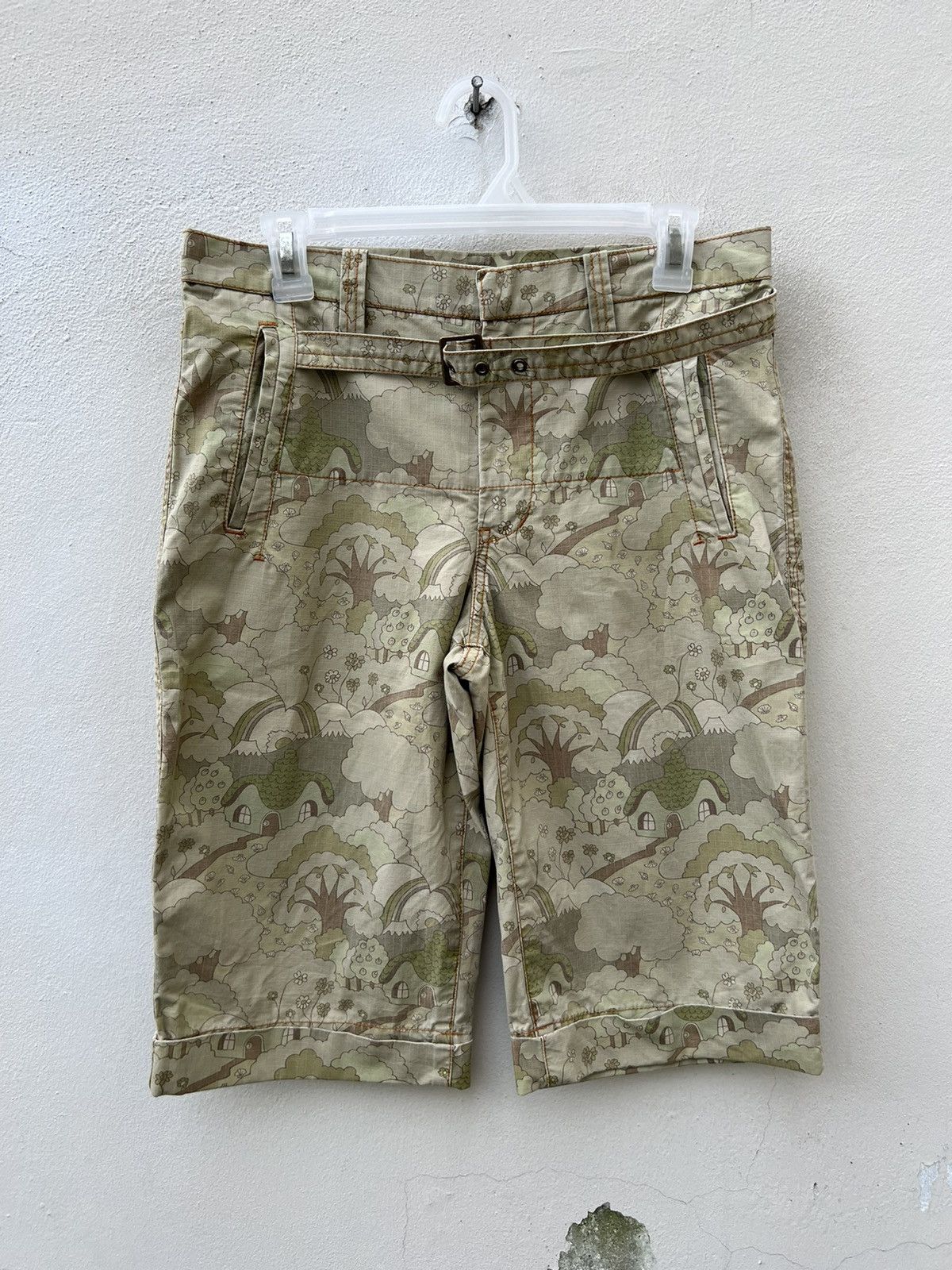 Tsumori Chisato Vintage Tsumori Chisato Japan All Printed Short Pant Size US 30 / EU 46 - 6 Thumbnail