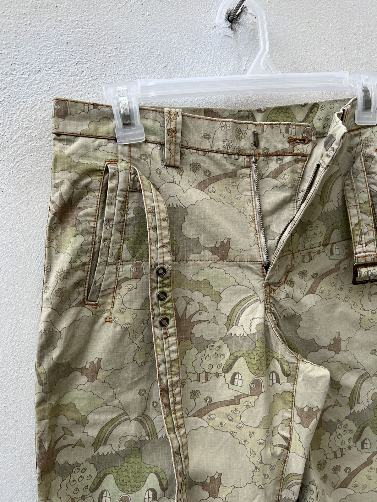Tsumori Chisato Vintage Tsumori Chisato Japan All Printed Short Pant Size US 30 / EU 46 - 10 Thumbnail