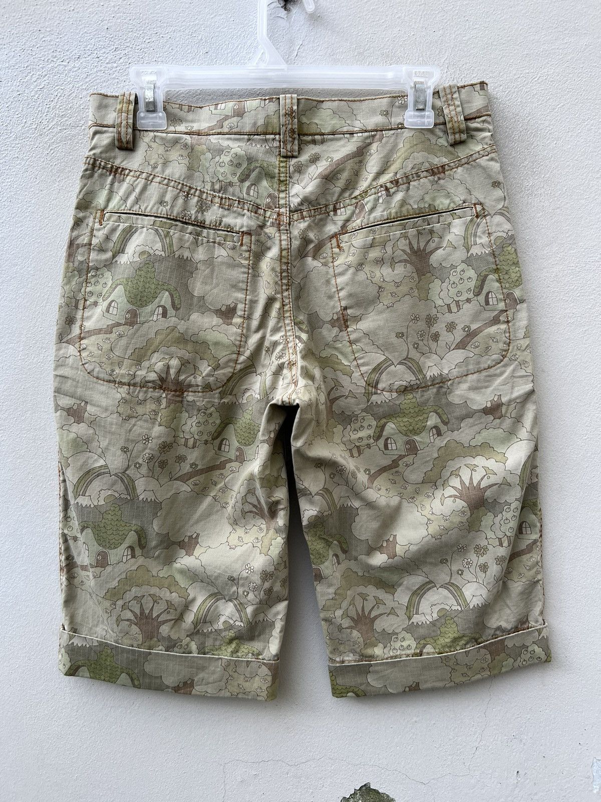 Tsumori Chisato Vintage Tsumori Chisato Japan All Printed Short Pant Size US 30 / EU 46 - 14 Thumbnail