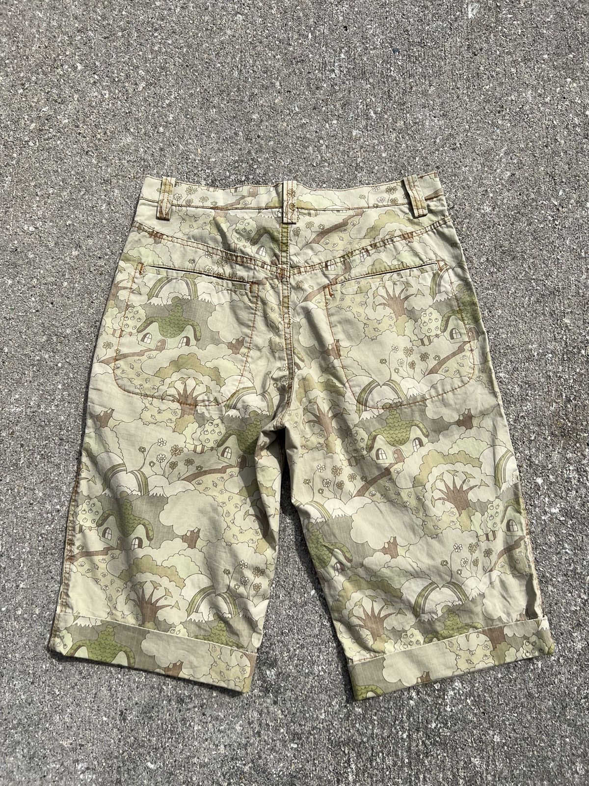 Tsumori Chisato Vintage Tsumori Chisato Japan All Printed Short Pant Size US 30 / EU 46 - 5 Thumbnail