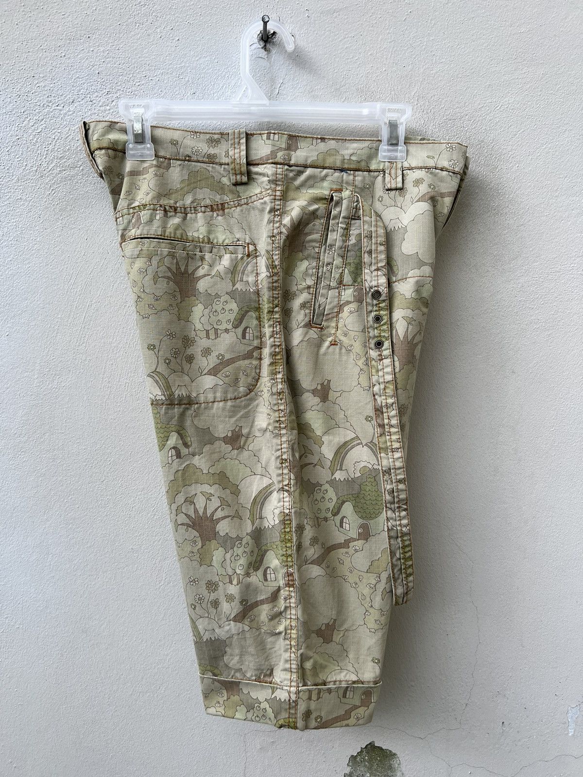 Tsumori Chisato Vintage Tsumori Chisato Japan All Printed Short Pant Size US 30 / EU 46 - 20 Thumbnail