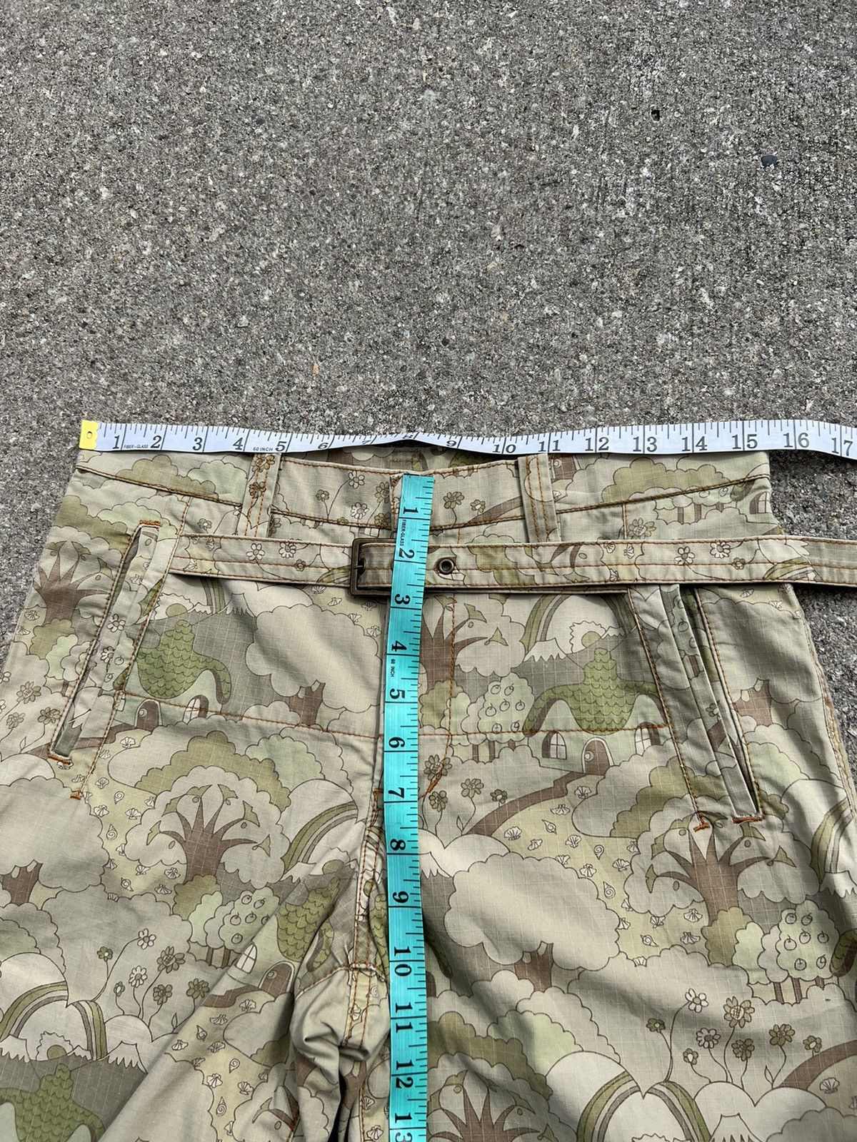 Tsumori Chisato Vintage Tsumori Chisato Japan All Printed Short Pant Size US 30 / EU 46 - 2 Thumbnail