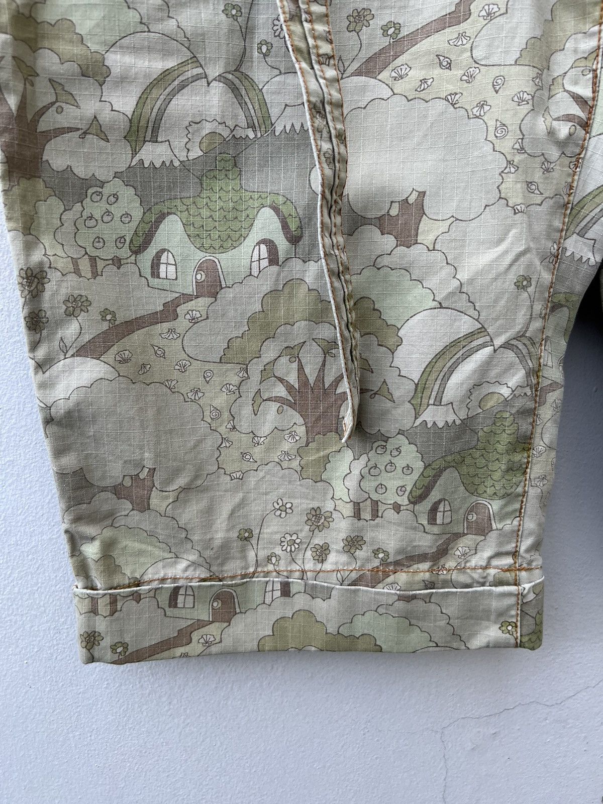 Tsumori Chisato Vintage Tsumori Chisato Japan All Printed Short Pant Size US 30 / EU 46 - 11 Thumbnail