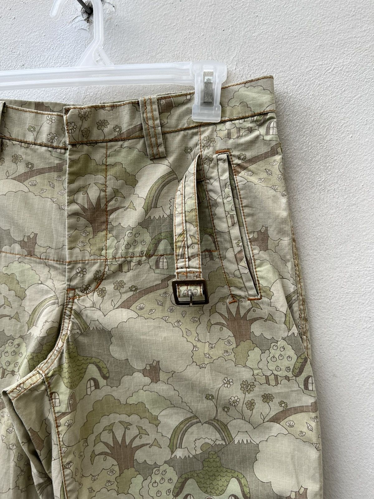 Tsumori Chisato Vintage Tsumori Chisato Japan All Printed Short Pant Size US 30 / EU 46 - 12 Thumbnail