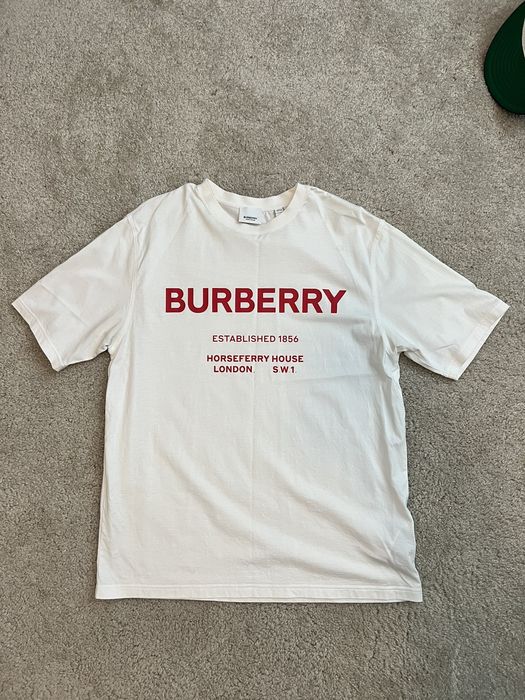 Burberry t shirt clearance grailed