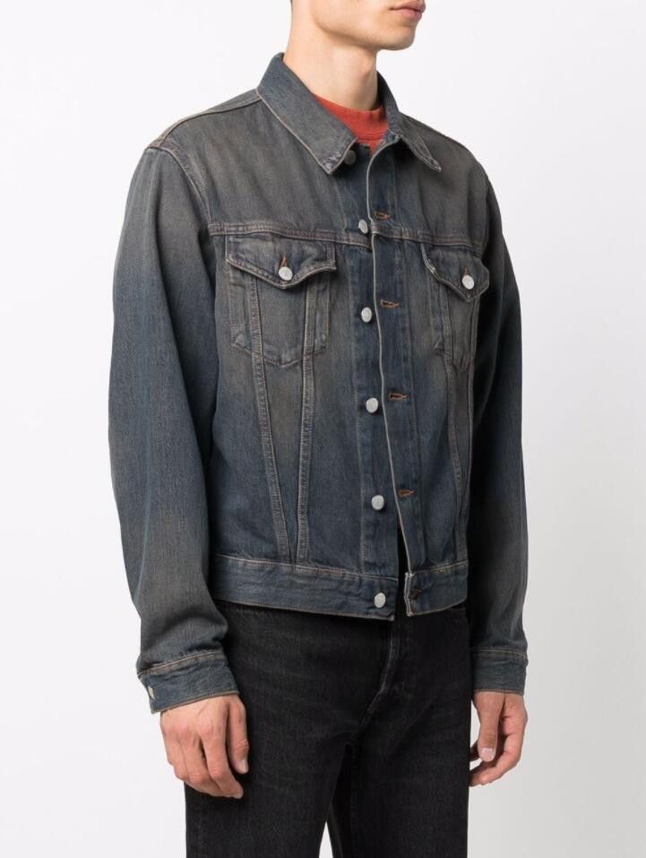 Acne Studios BNWT AW21 ACNE STUDIOS 1998 CLAY BLUE DENIM JACKET 52 