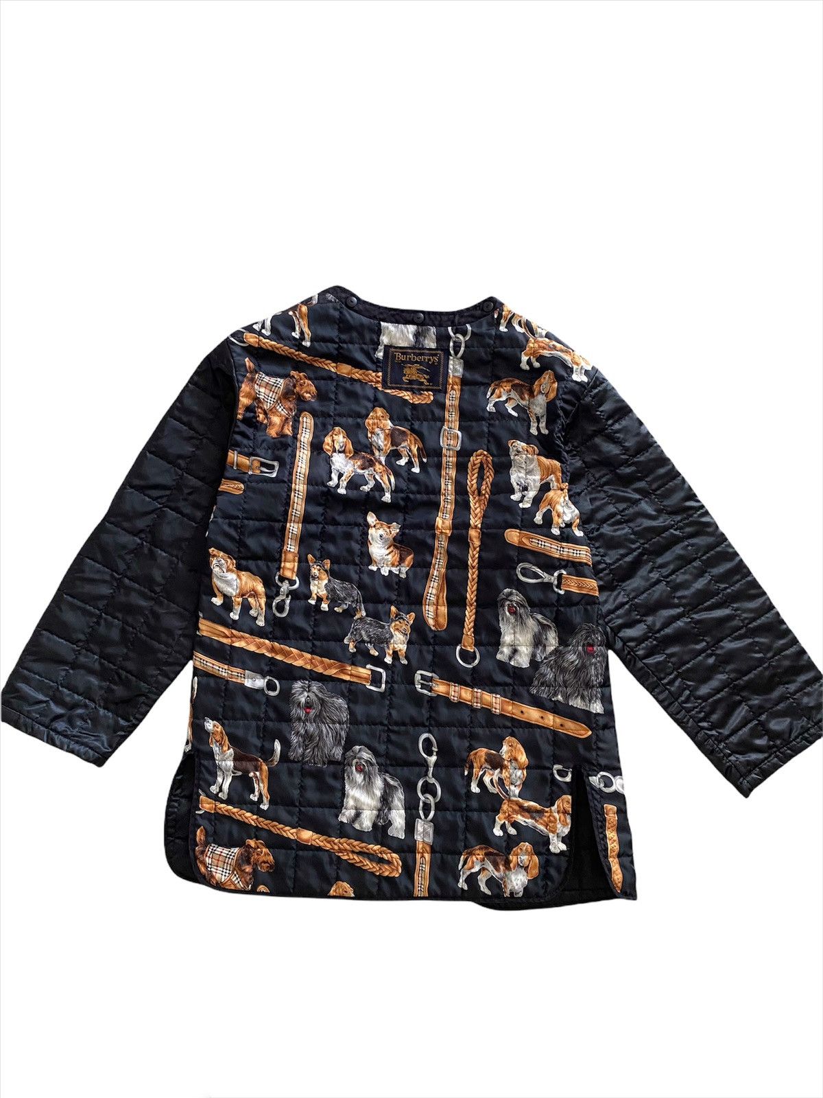 Burberry Prorsum × Vintage Burberry Linning Motif Dog Grapich nice design Size US L / EU 52-54 / 3 - 3 Thumbnail