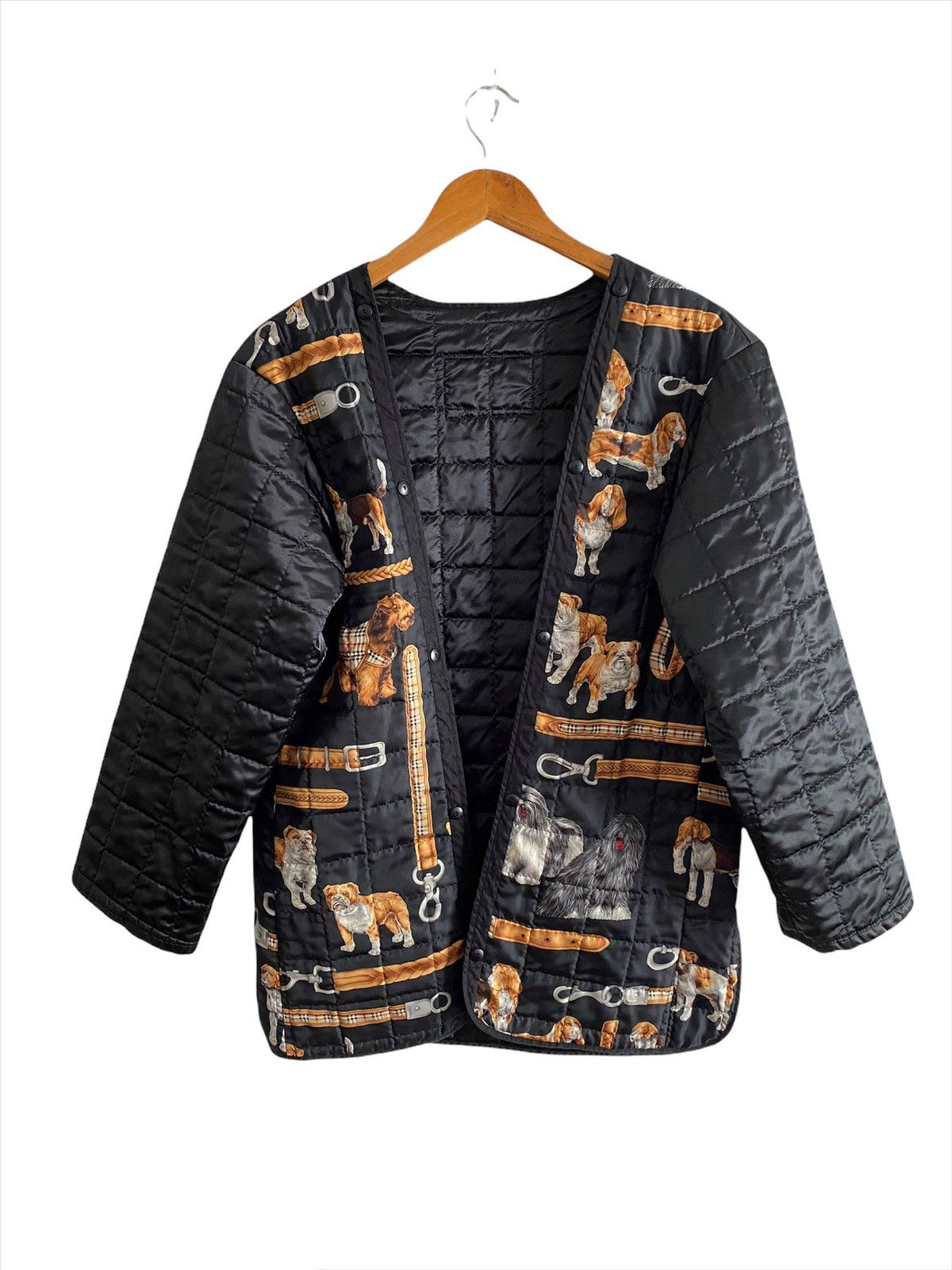 Burberry Prorsum × Vintage Burberry Linning Motif Dog Grapich nice design Size US L / EU 52-54 / 3 - 1 Thumbnail