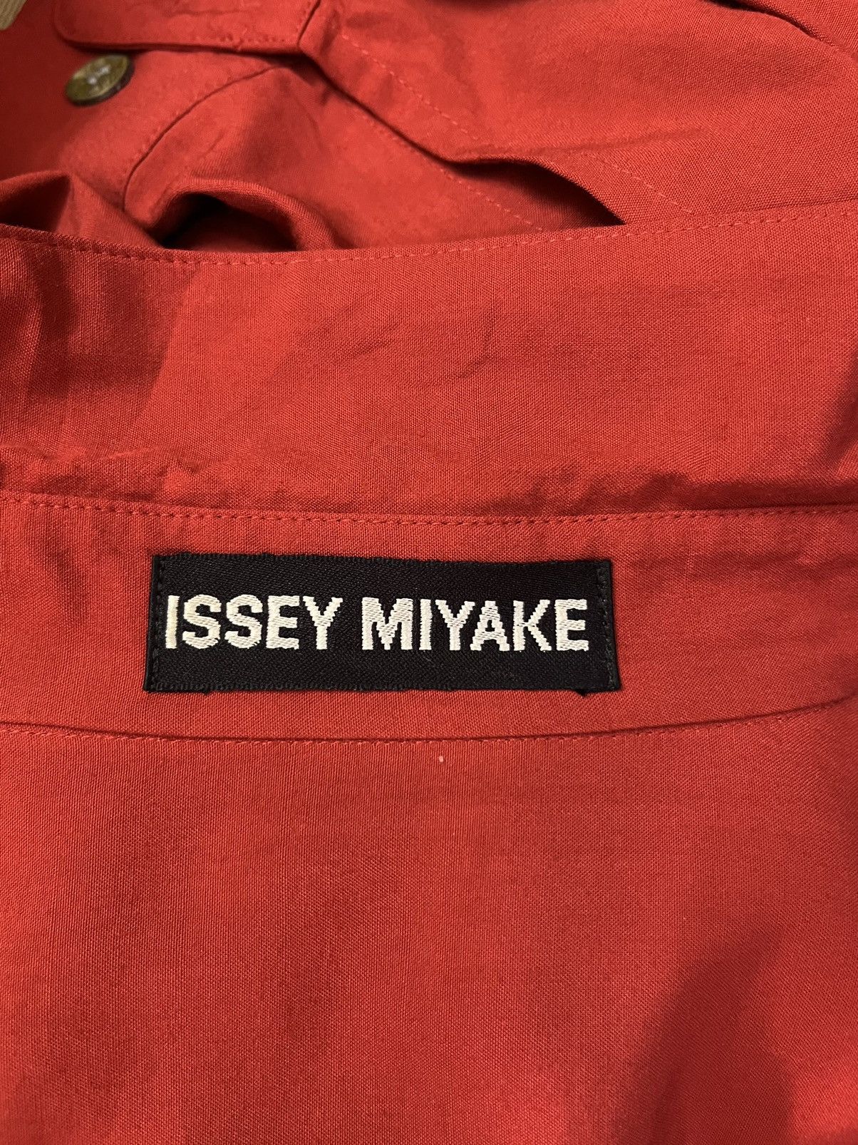 Issey Miyake 1990s plain rayon oversize single poc #C1 Size US M / EU 48-50 / 2 - 11 Thumbnail