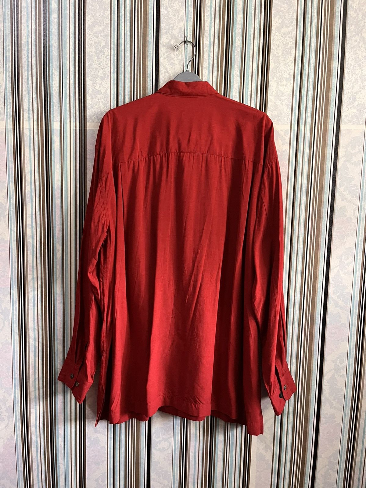 Issey Miyake 1990s plain rayon oversize single poc #C1 Size US M / EU 48-50 / 2 - 6 Thumbnail