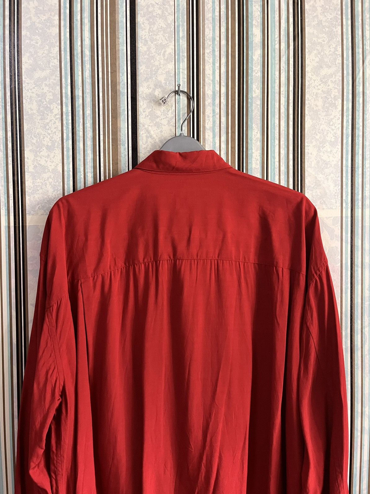 Issey Miyake 1990s plain rayon oversize single poc #C1 Size US M / EU 48-50 / 2 - 7 Thumbnail
