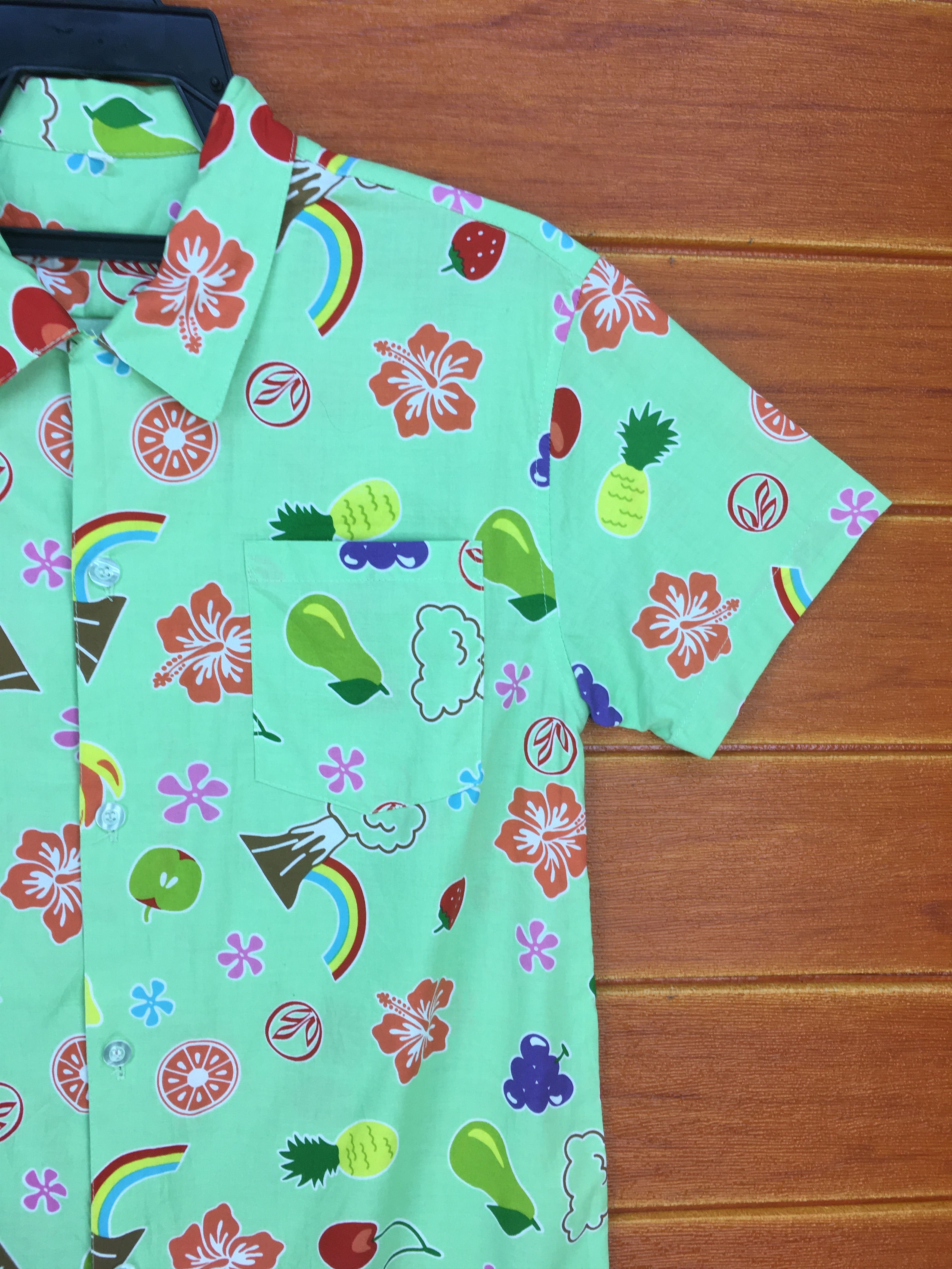 Vintage Vintage Aloha Fruits Hawaiian Shirt / Aloha Wear Size US S / EU 44-46 / 1 - 6 Thumbnail