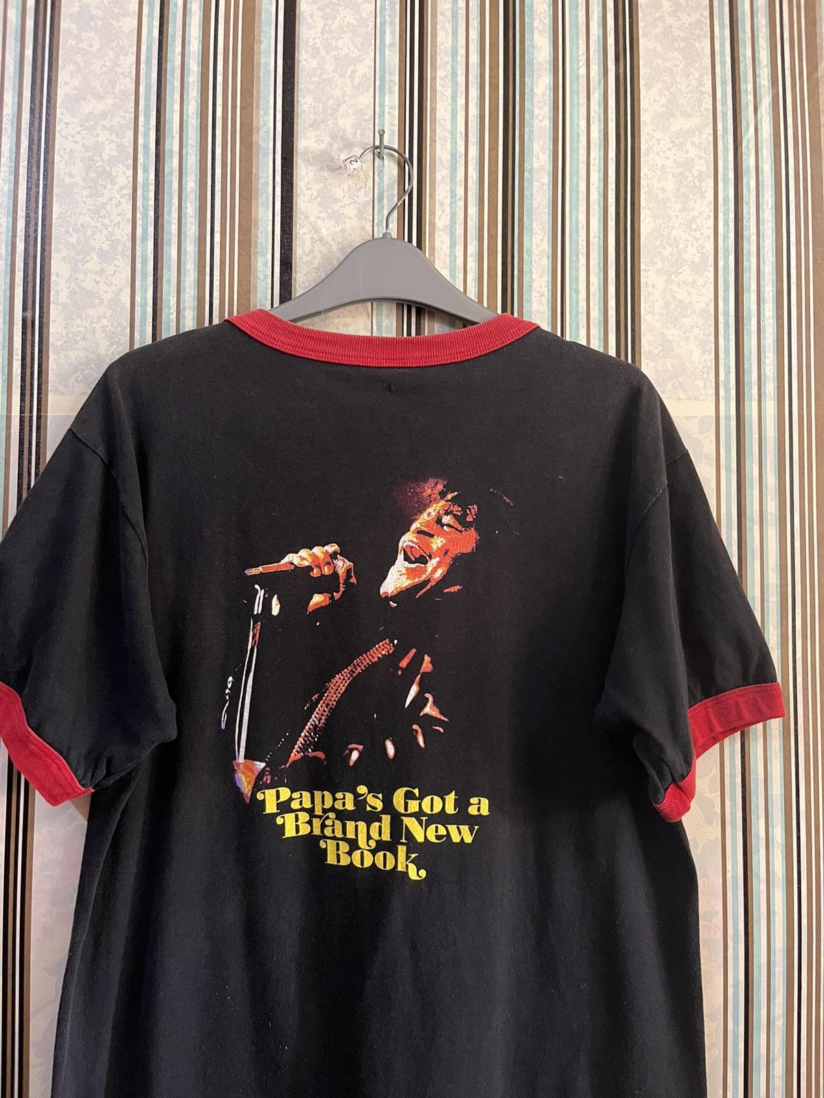 Band Tees ringer james brown # C1 Size US M / EU 48-50 / 2 - 5 Thumbnail