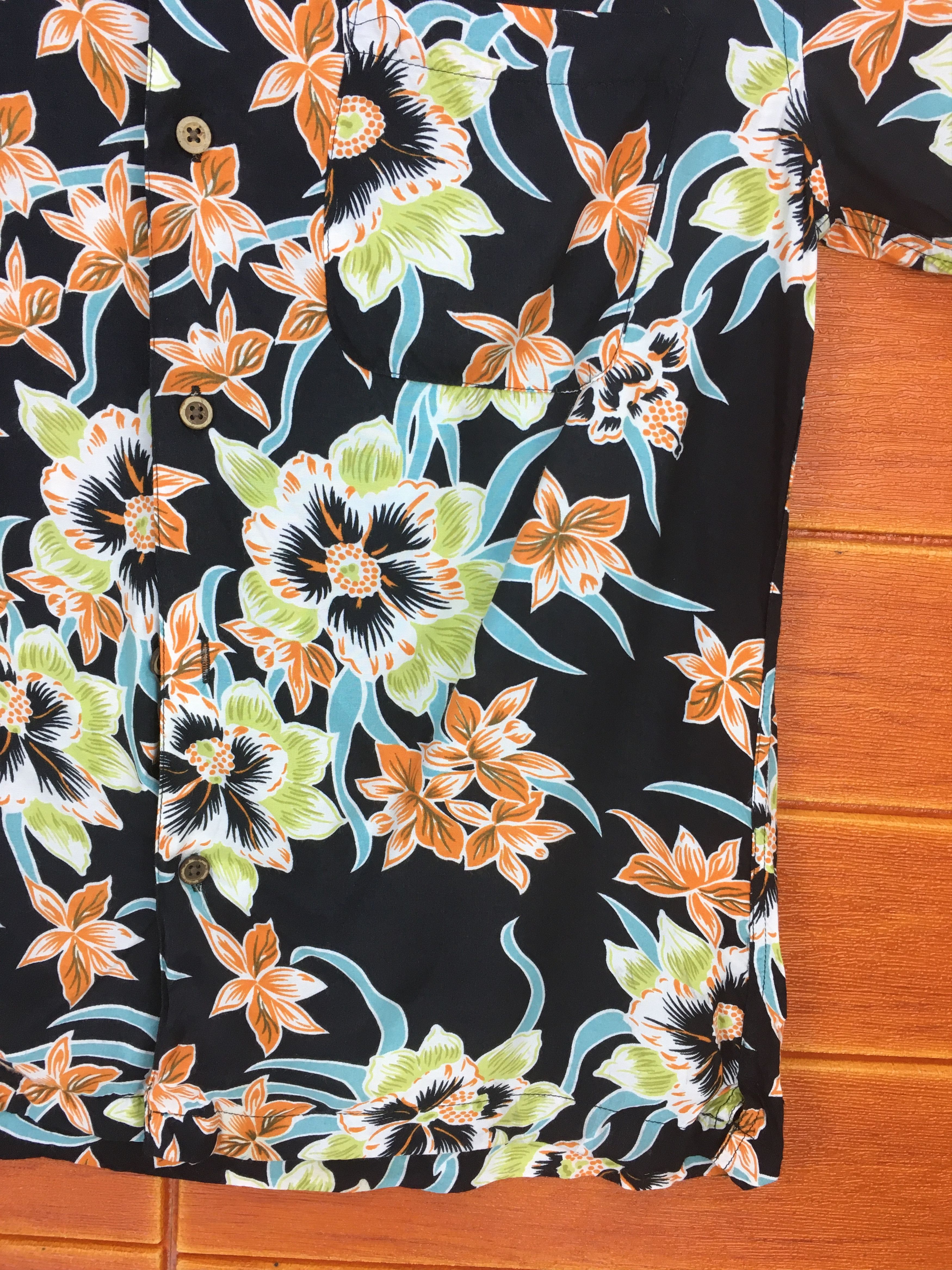 Japanese Brand Vintage Japanese OPEN DICH Rayon Hawaiian Shirt Size US M / EU 48-50 / 2 - 4 Thumbnail