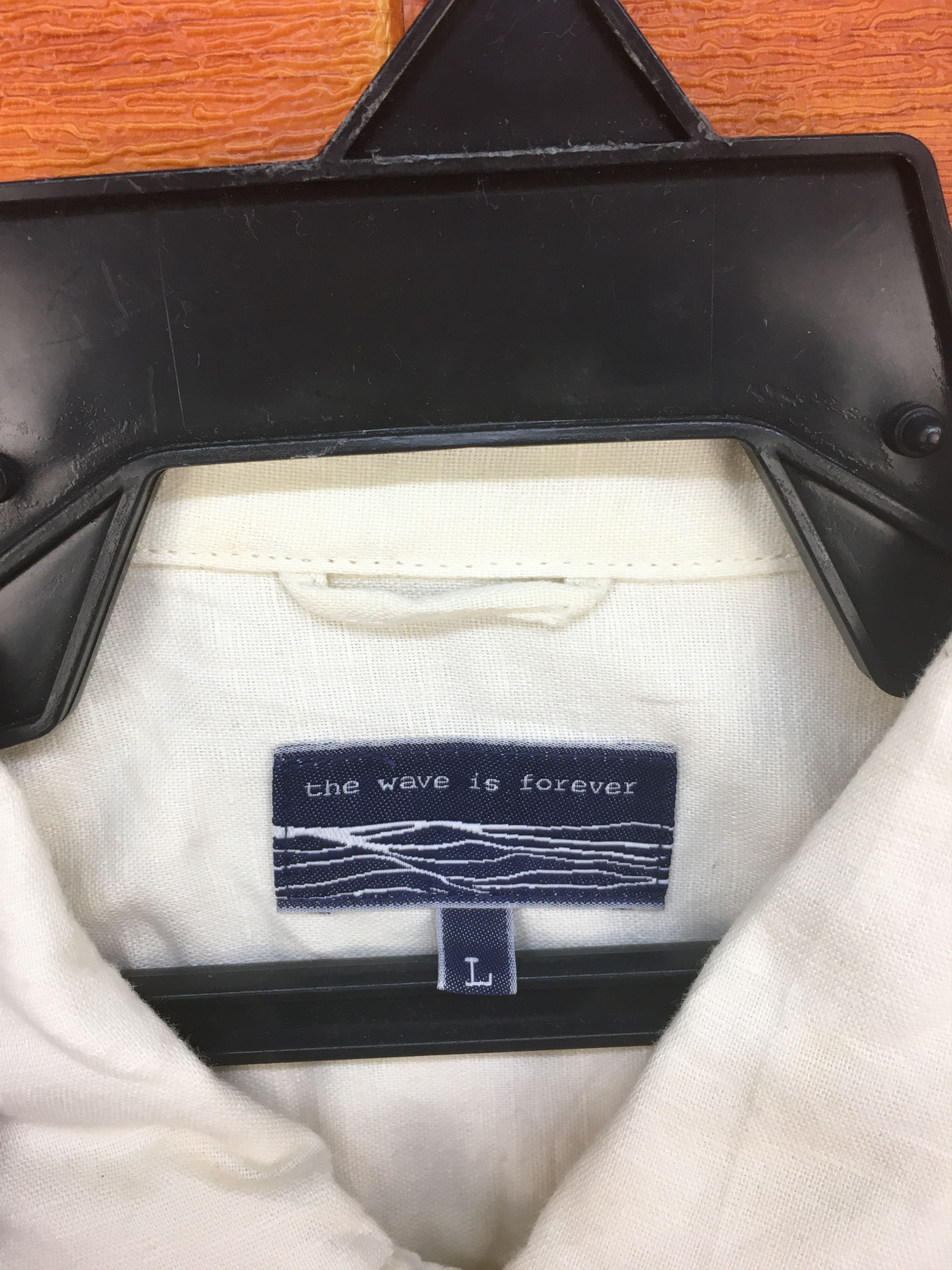 Japanese Brand Japanese Brand The Wave Is Forever Hawaiian Shirt Size US L / EU 52-54 / 3 - 8 Thumbnail