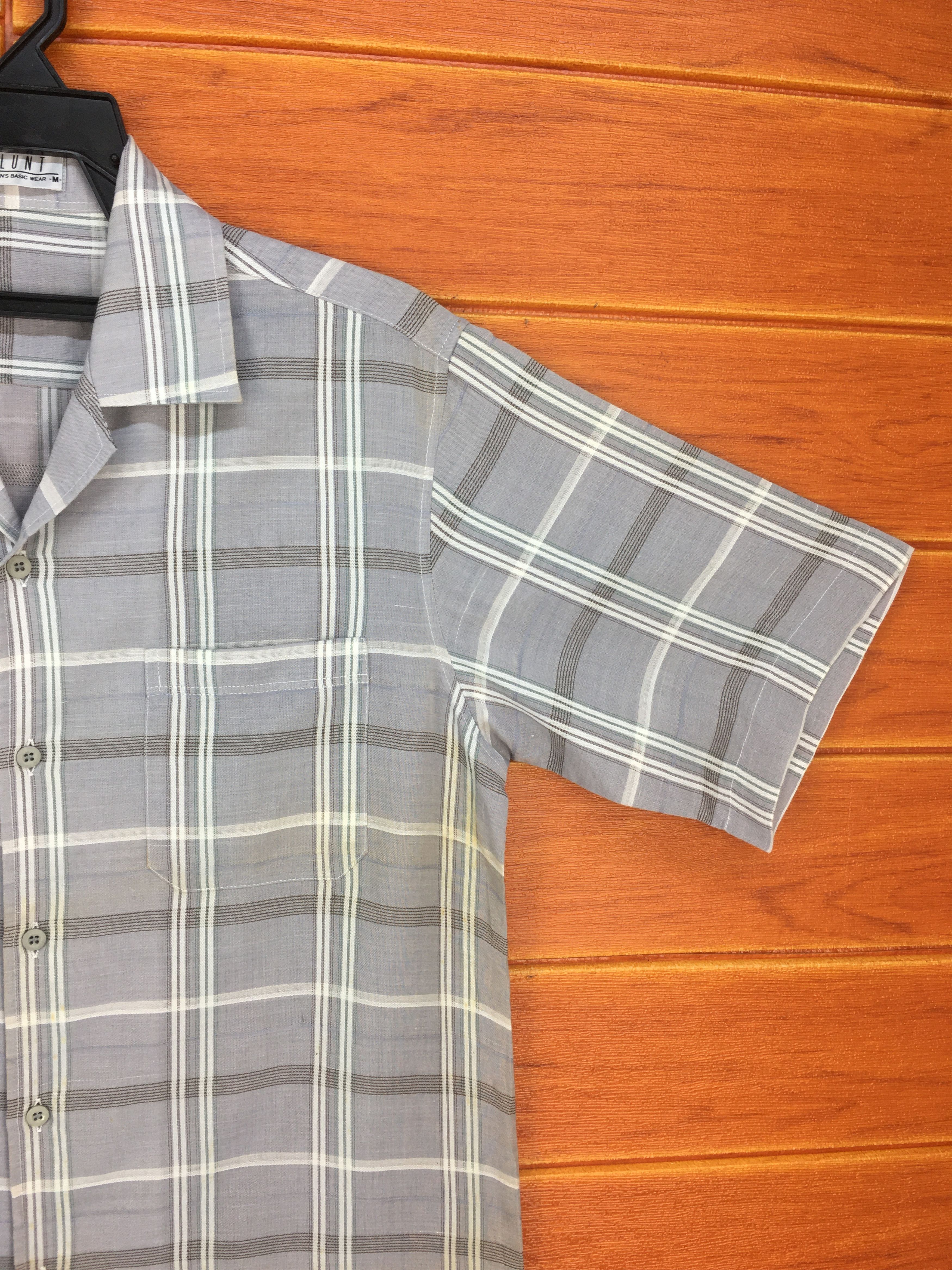 Vintage Vintage VOLUNT Checkered Button Up Shirt Size US M / EU 48-50 / 2 - 5 Thumbnail