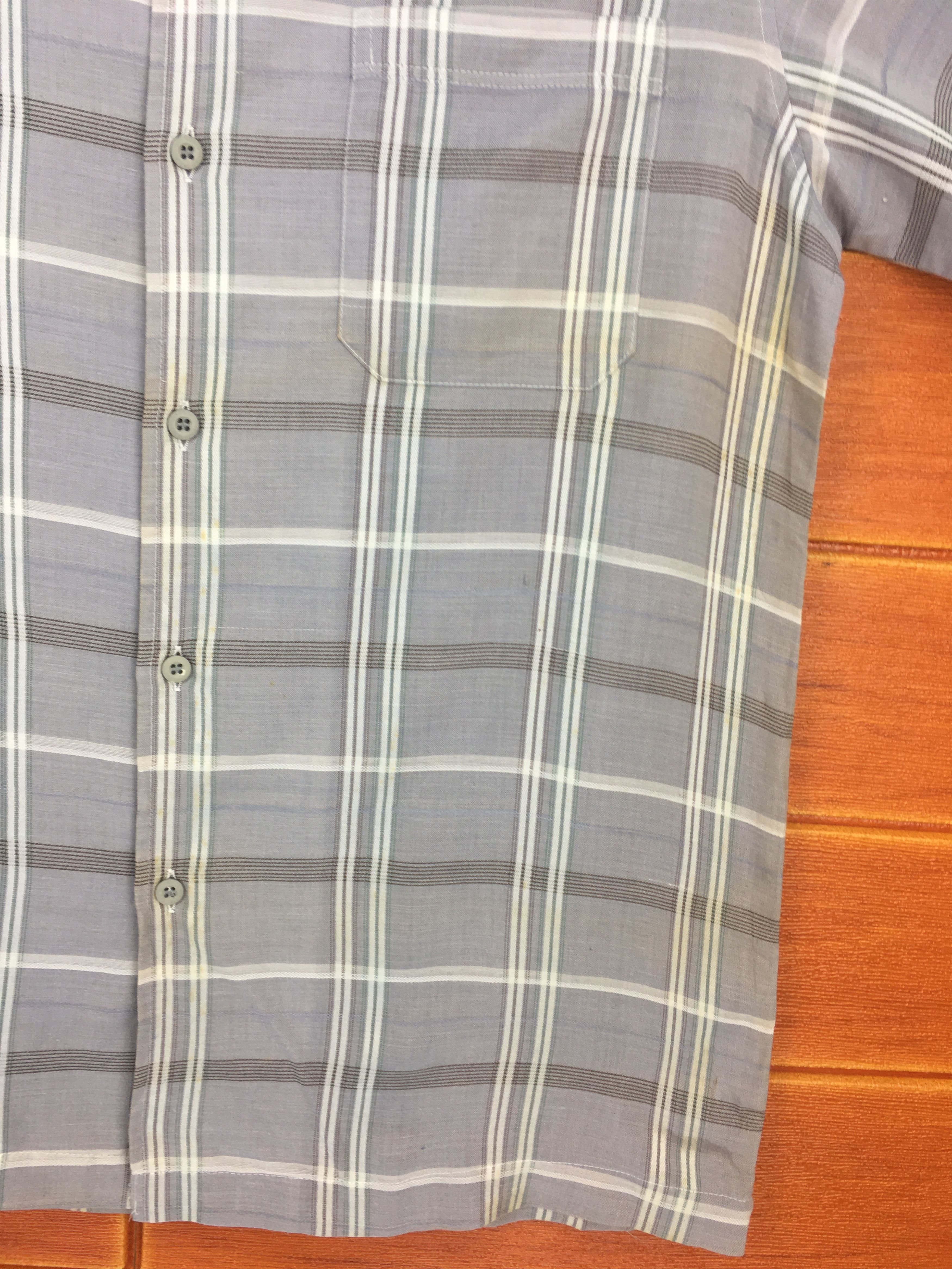 Vintage Vintage VOLUNT Checkered Button Up Shirt Size US M / EU 48-50 / 2 - 4 Thumbnail