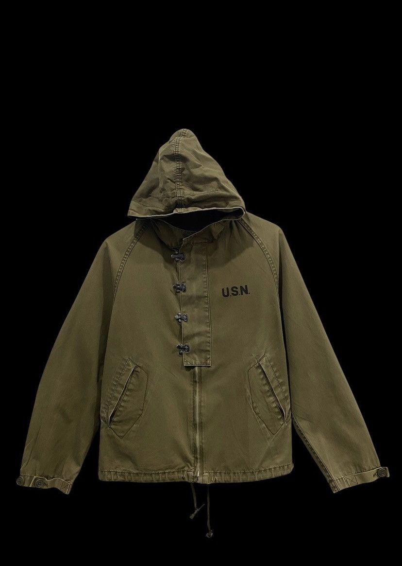 Vintage 🥷Viintage U.S.N jacket design Military rare Size US M / EU 48-50 / 2 - 3 Thumbnail