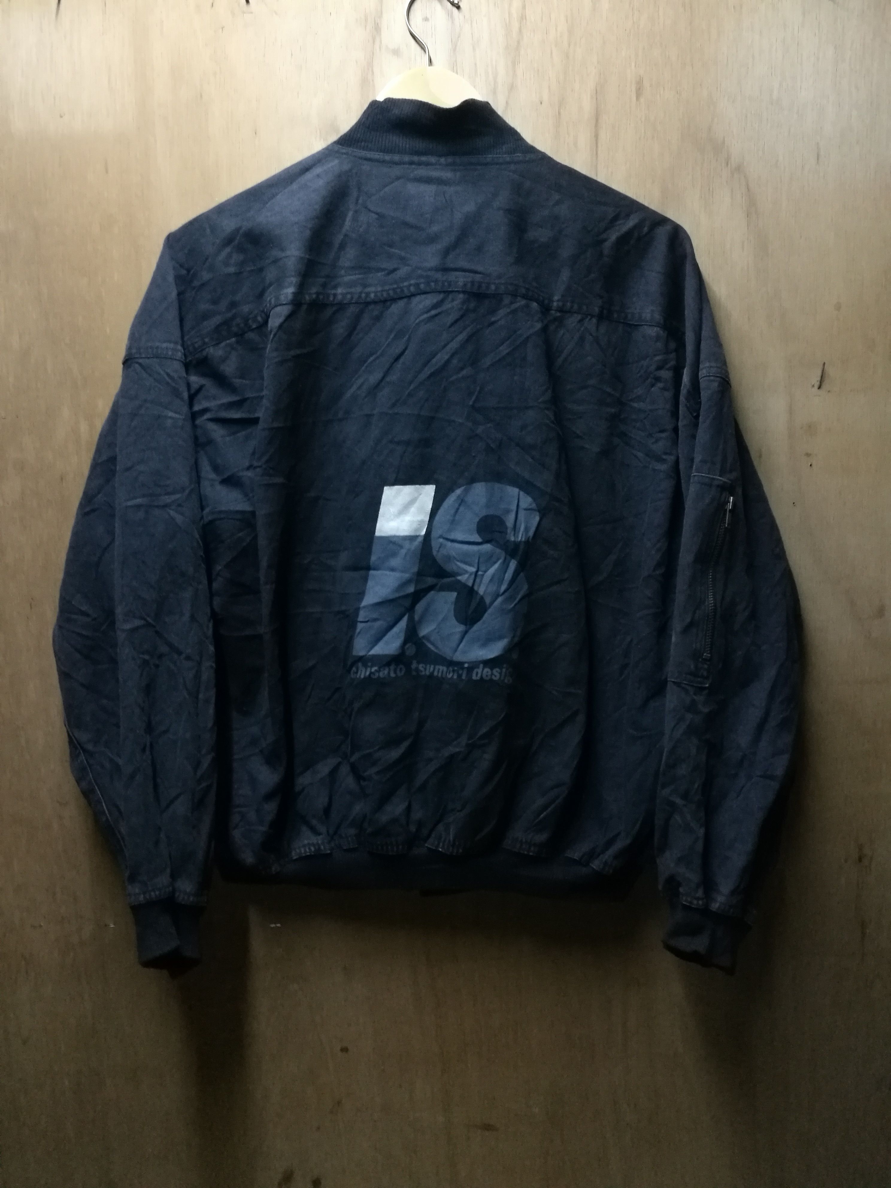 80s ISSEY SPORT Bomber Jacket IS イッセイミヤケ-