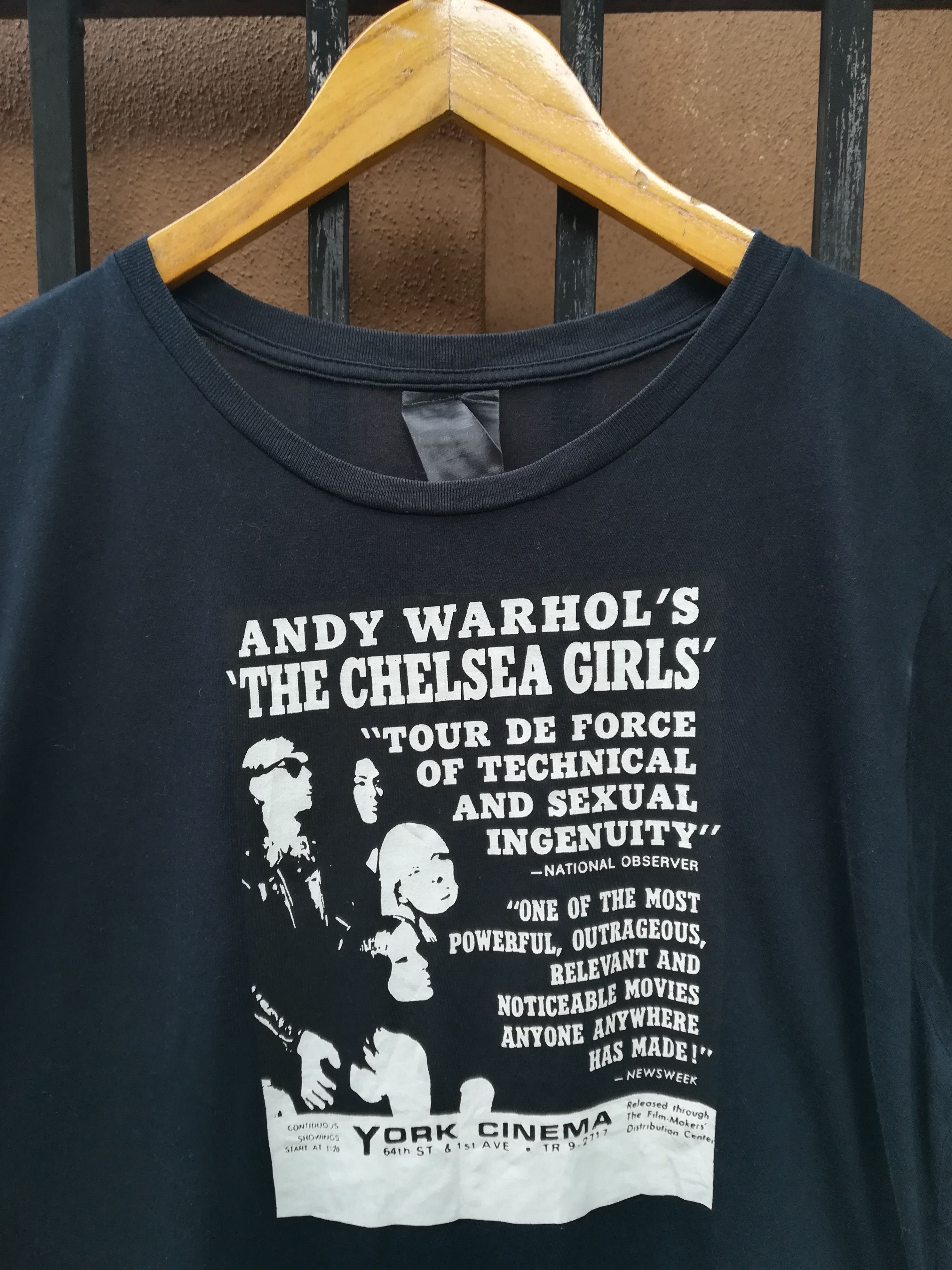 Andy Warhol Andy Warhol The Chelsea Girls Movie Tee Size US M / EU 48-50 / 2 - 2 Thumbnail