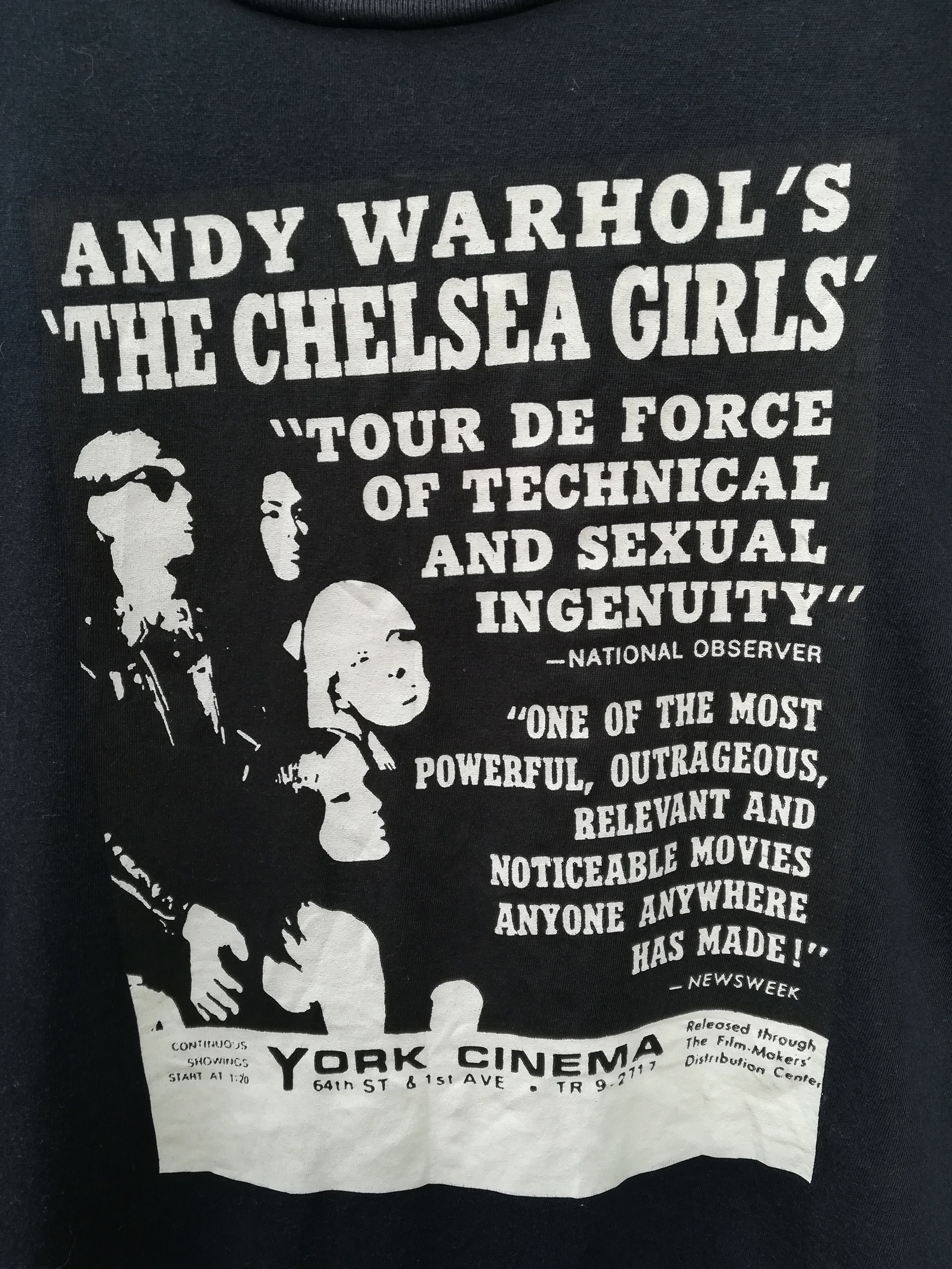 Andy Warhol Andy Warhol The Chelsea Girls Movie Tee Size US M / EU 48-50 / 2 - 3 Thumbnail