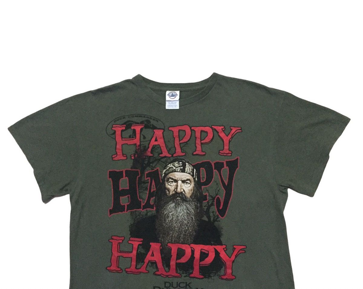 Vintage Duck Dynasty Happy Happy Happy Tee Size US L / EU 52-54 / 3 - 2 Thumbnail
