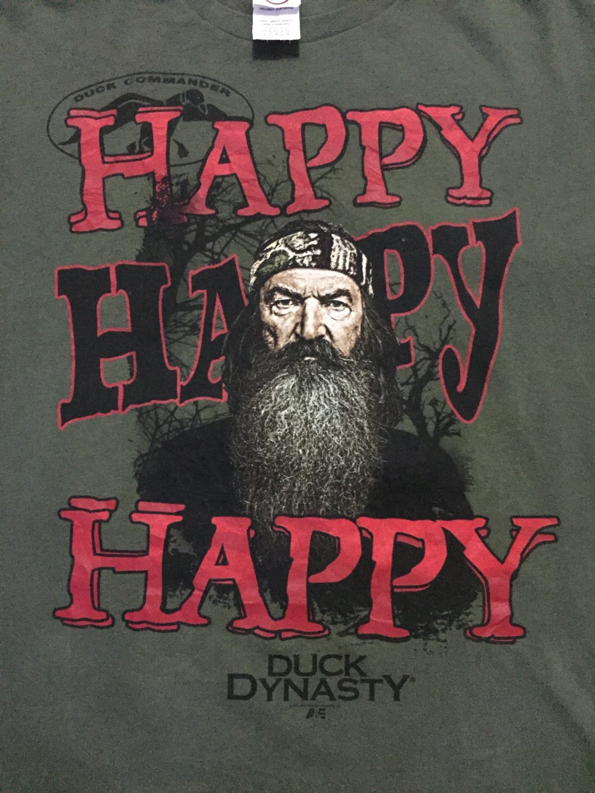 Vintage Duck Dynasty Happy Happy Happy Tee Size US L / EU 52-54 / 3 - 5 Thumbnail