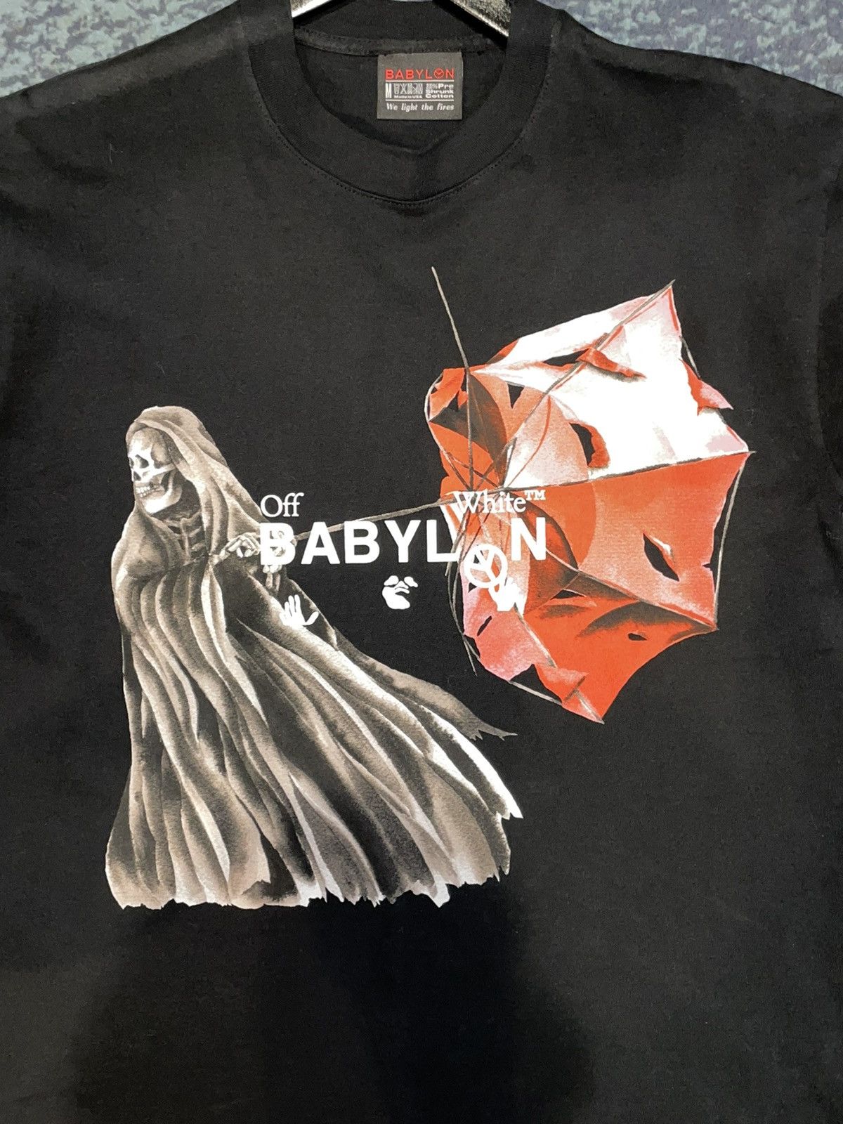 Babylon × Off-White Off-White x Babylon Reaper Tee Size US M / EU 48-50 / 2 - 2 Thumbnail