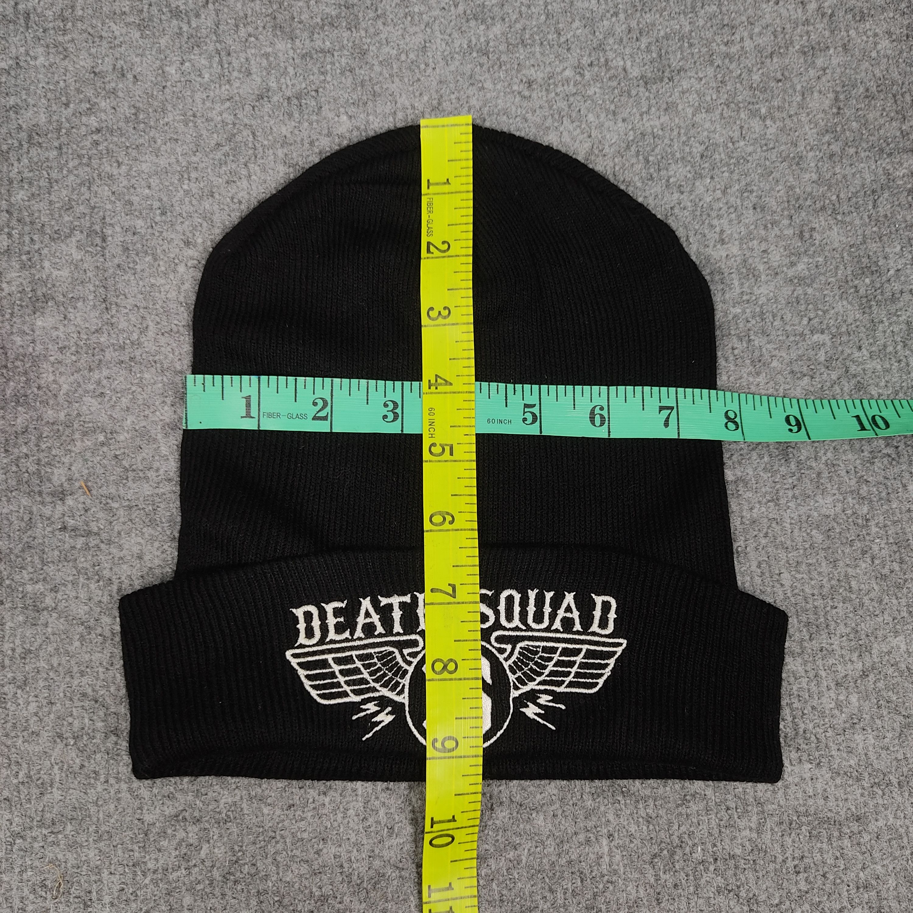 Japanese Brand × Vintage Vintage Death Squad Beanie Hat Size ONE SIZE - 6 Thumbnail