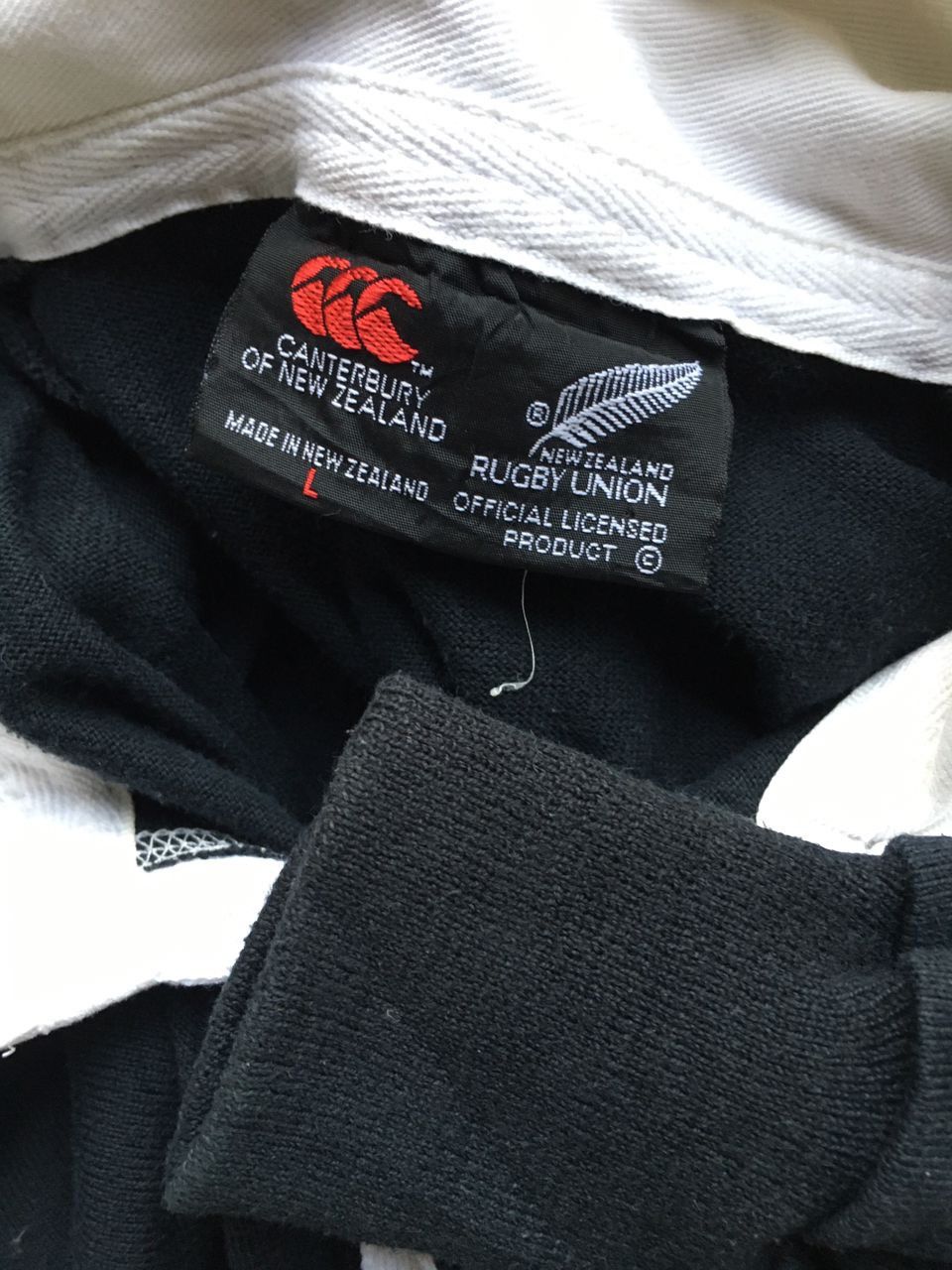 Canterbury of New Zealand Vintage Canterburry all Steinlager Rugby Polo Shirt Size US L / EU 52-54 / 3 - 4 Thumbnail