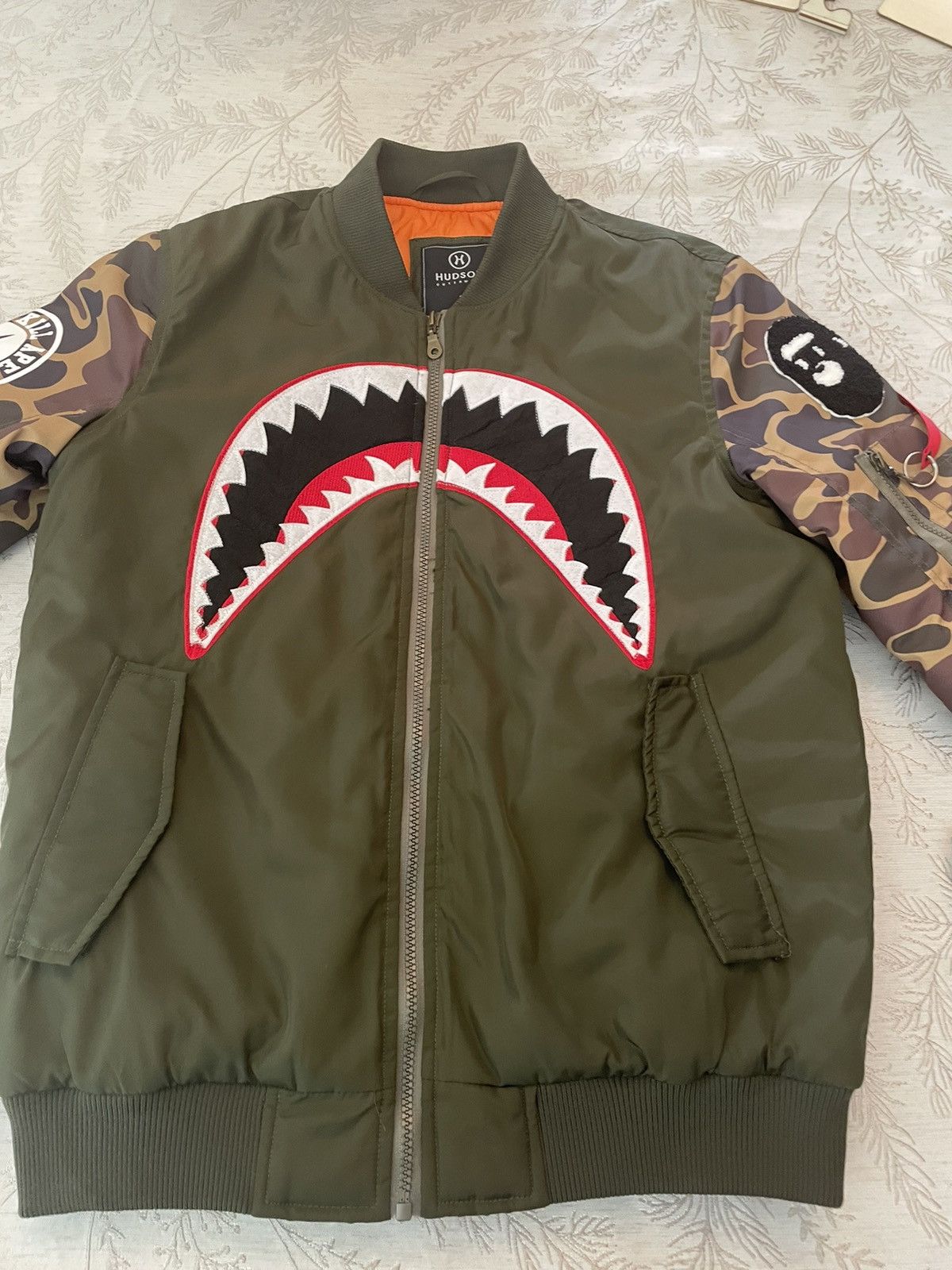 Hudson cheap bape jacket